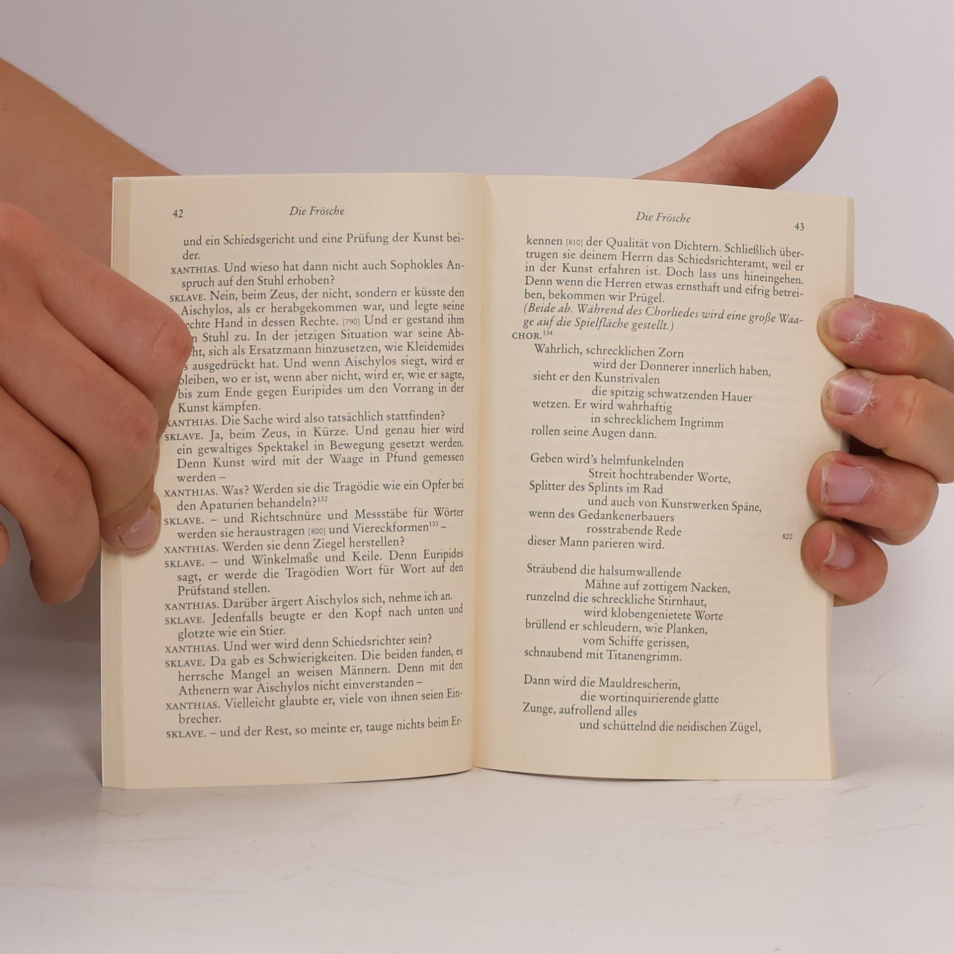 Aristophanes Die Frösche