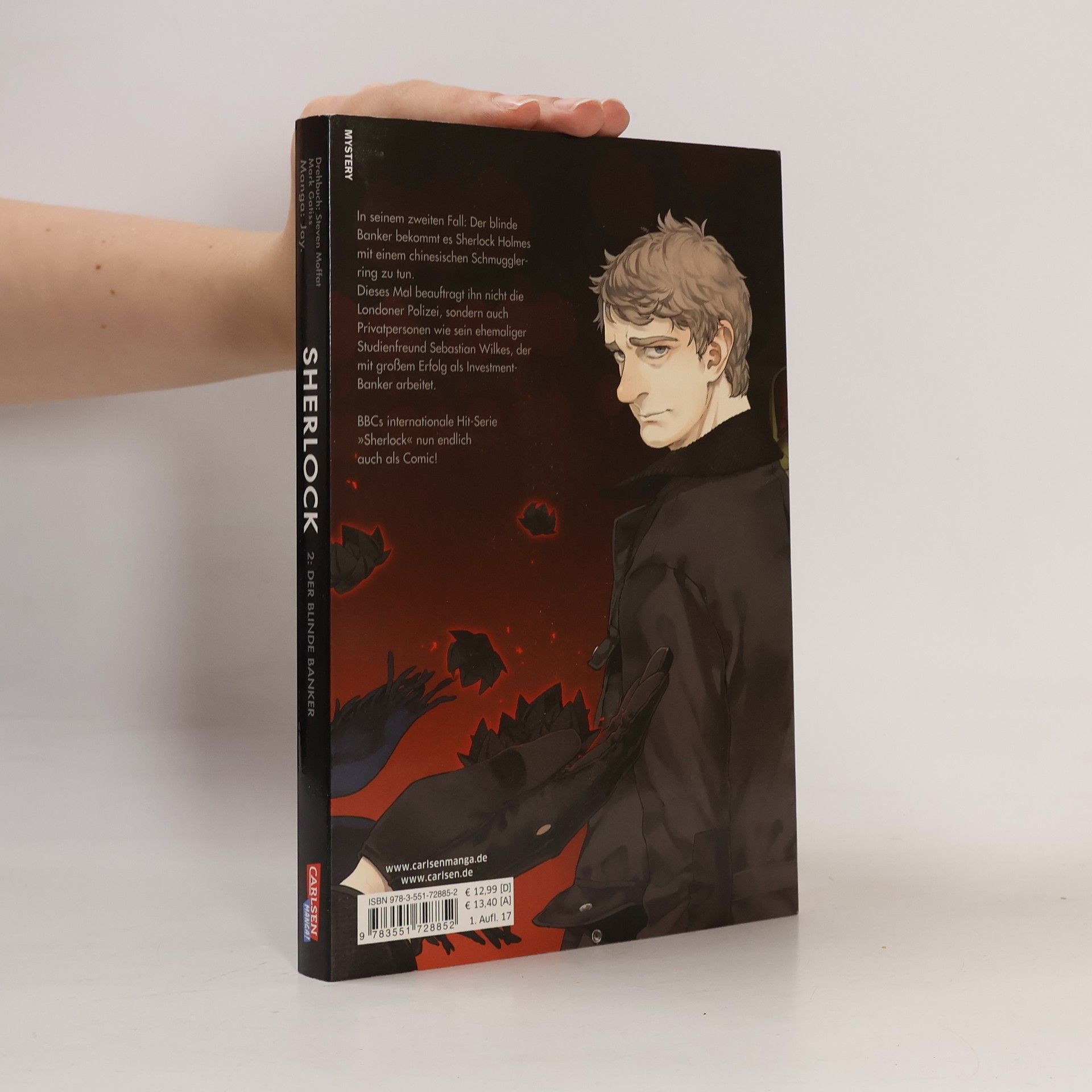 Steven Moffat Sherlock 2 : Der blinde Banker