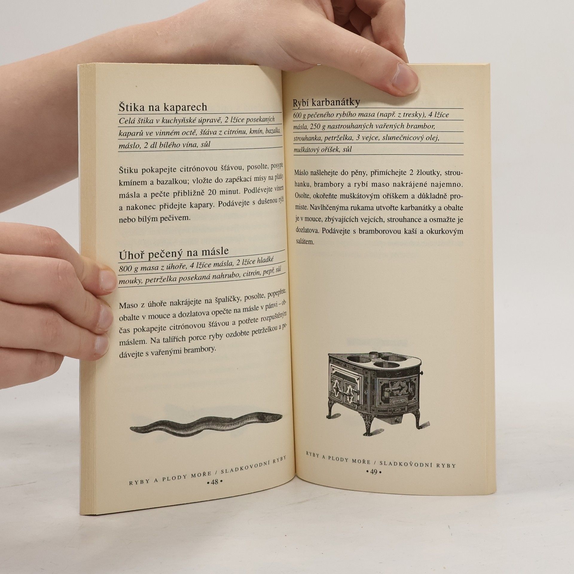 Various authors Ryby a mořské plody v kuchyni : jednoduché recepty