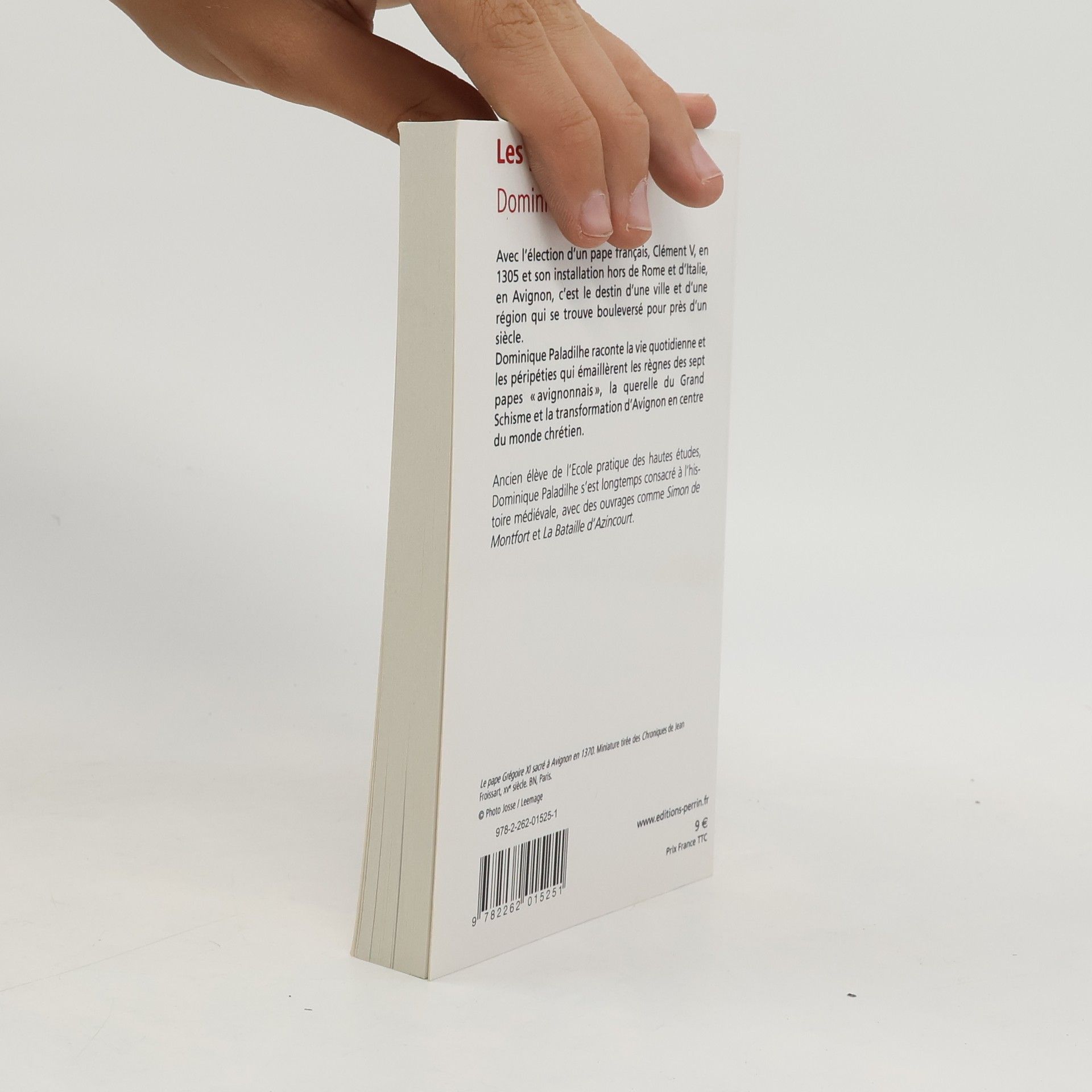 Dominique Paladilhe Les papes en Avignon