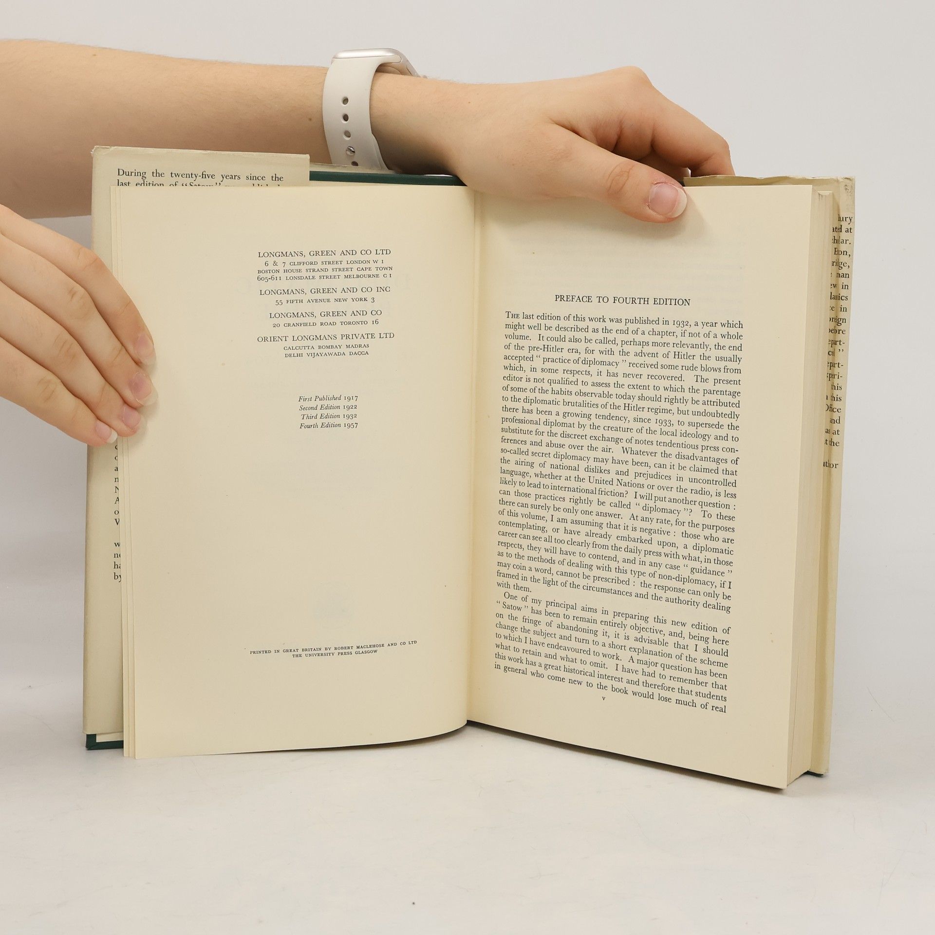 Nevile Bland Satow's Guide to Diplomatic Practice