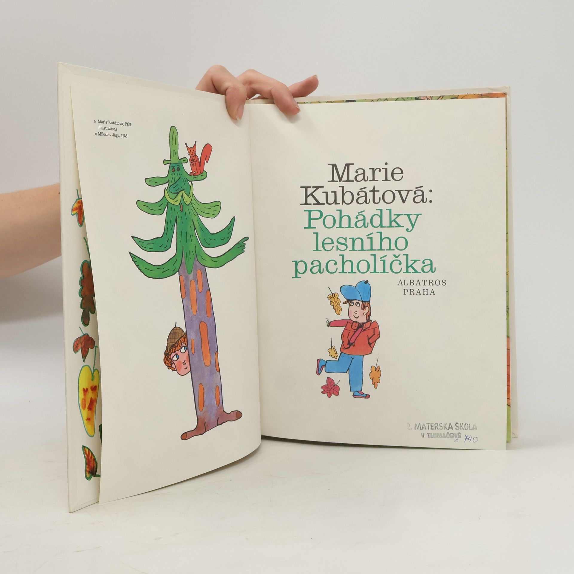 Marie Kubátová Pohádky lesního pacholíčka