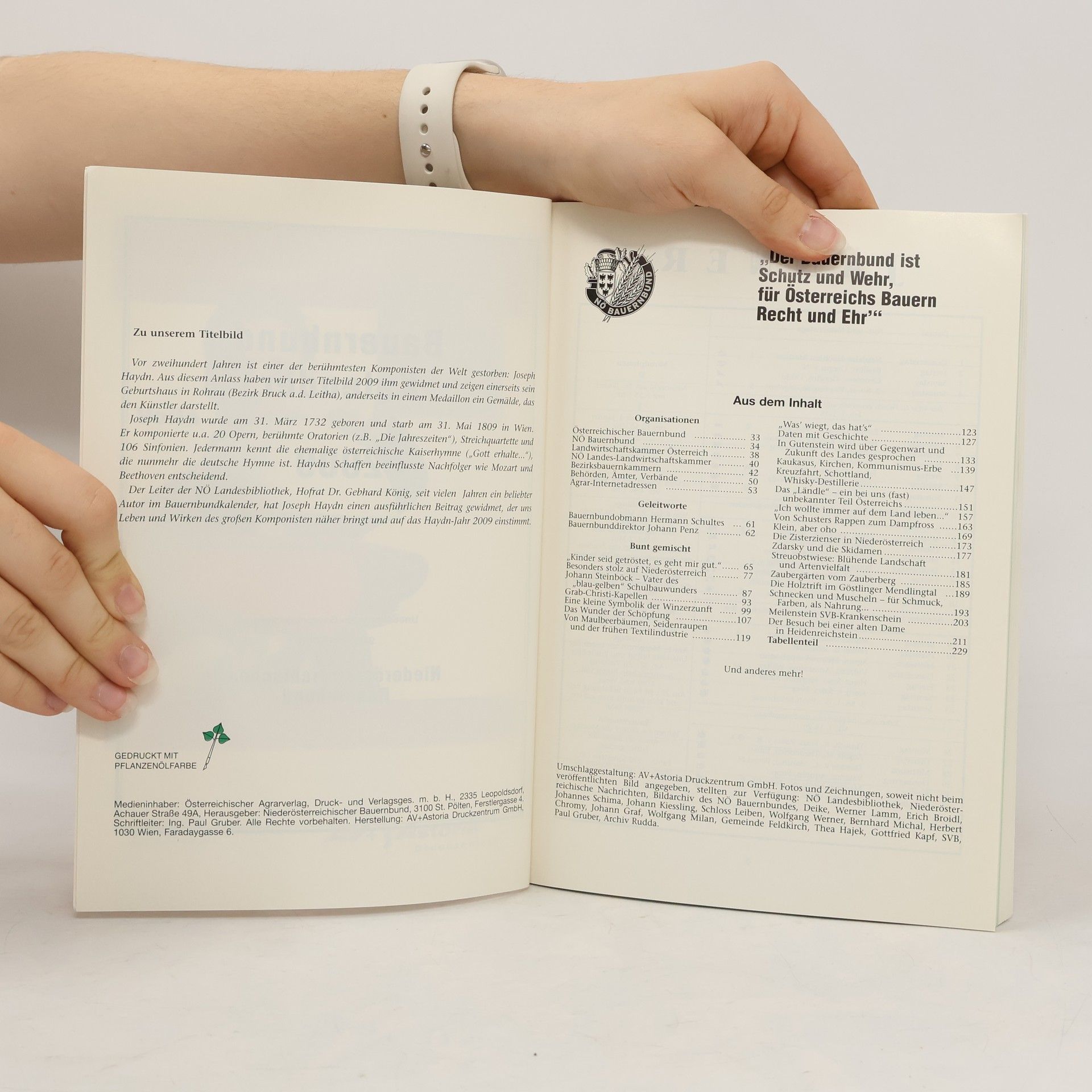 Kolektív autorov Bauernbundkalender 2009