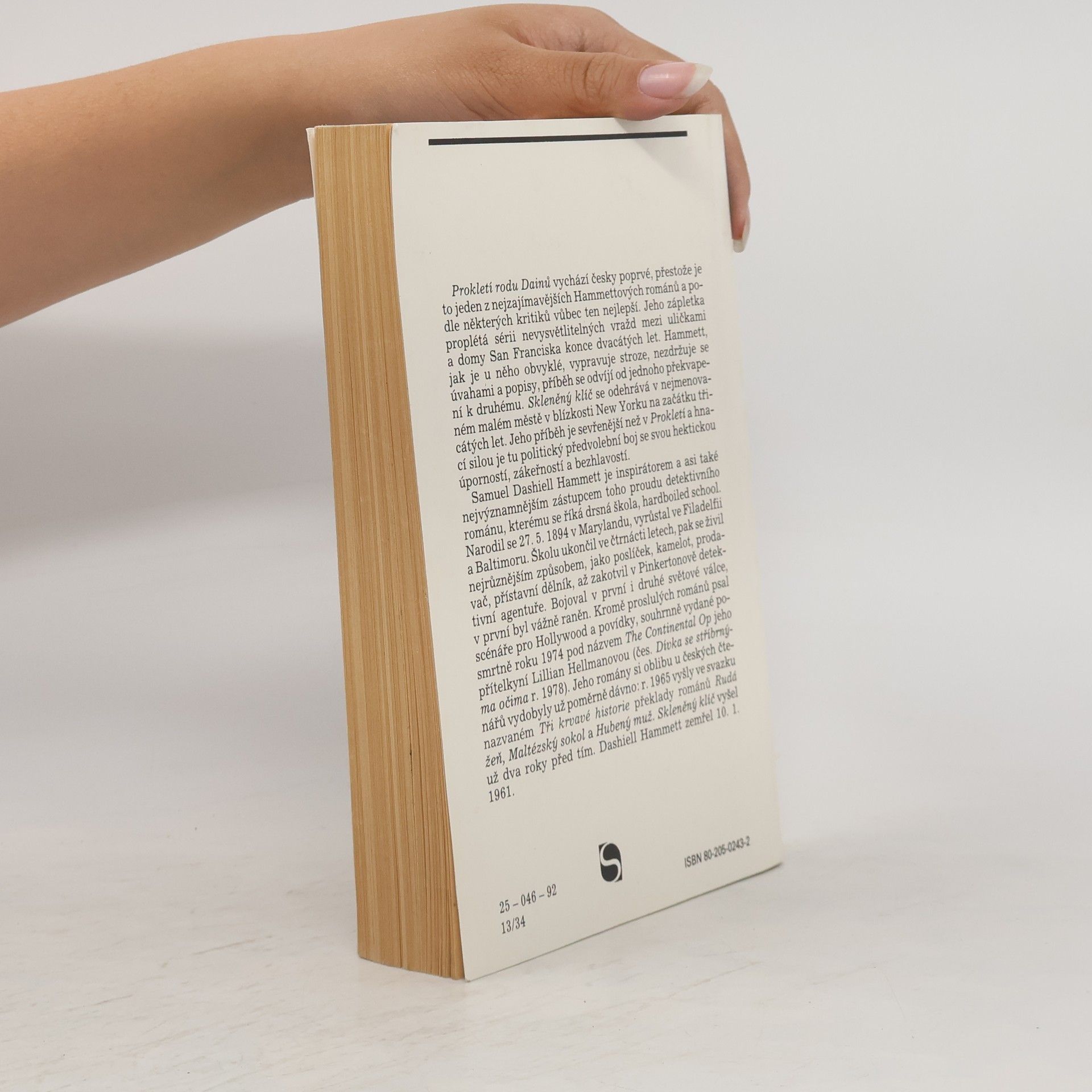 Dashiell Hammett Prokletí rodu Dainů. Skleněný klíč