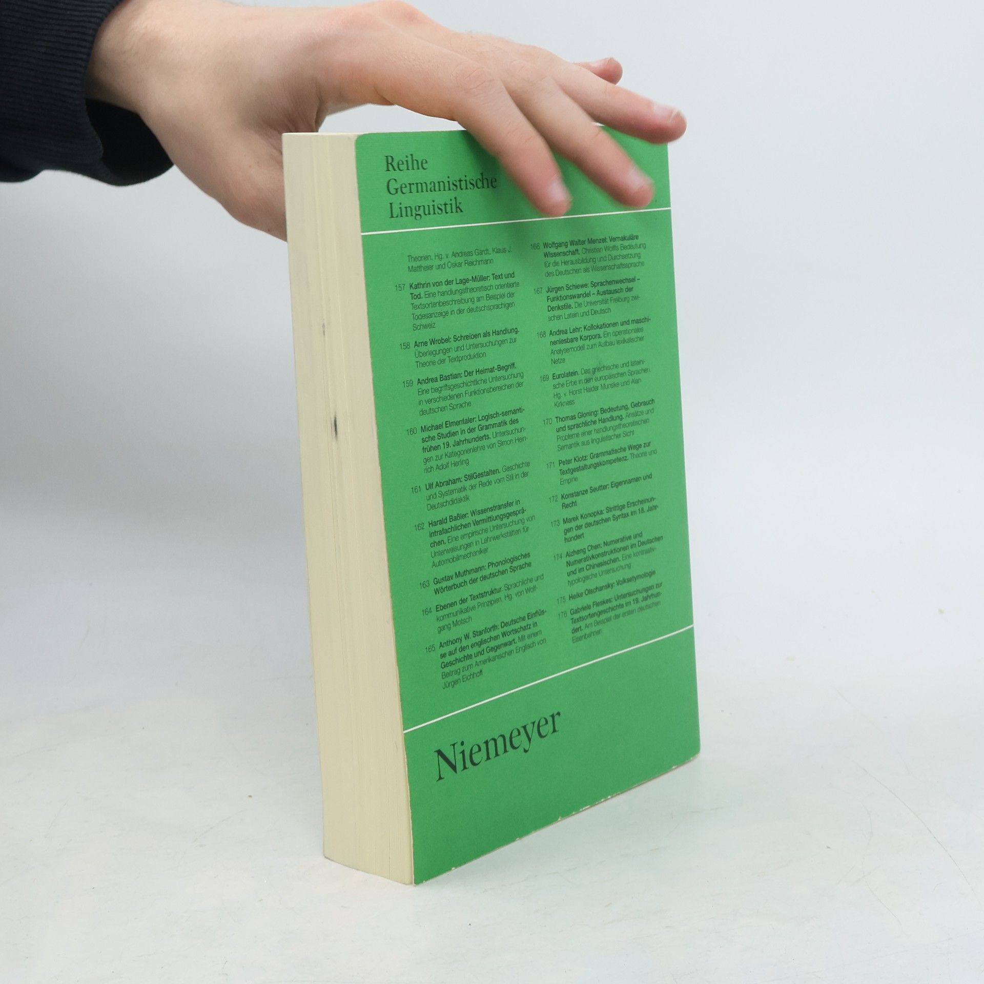 Angelika Linke Studienbuch Linguistik