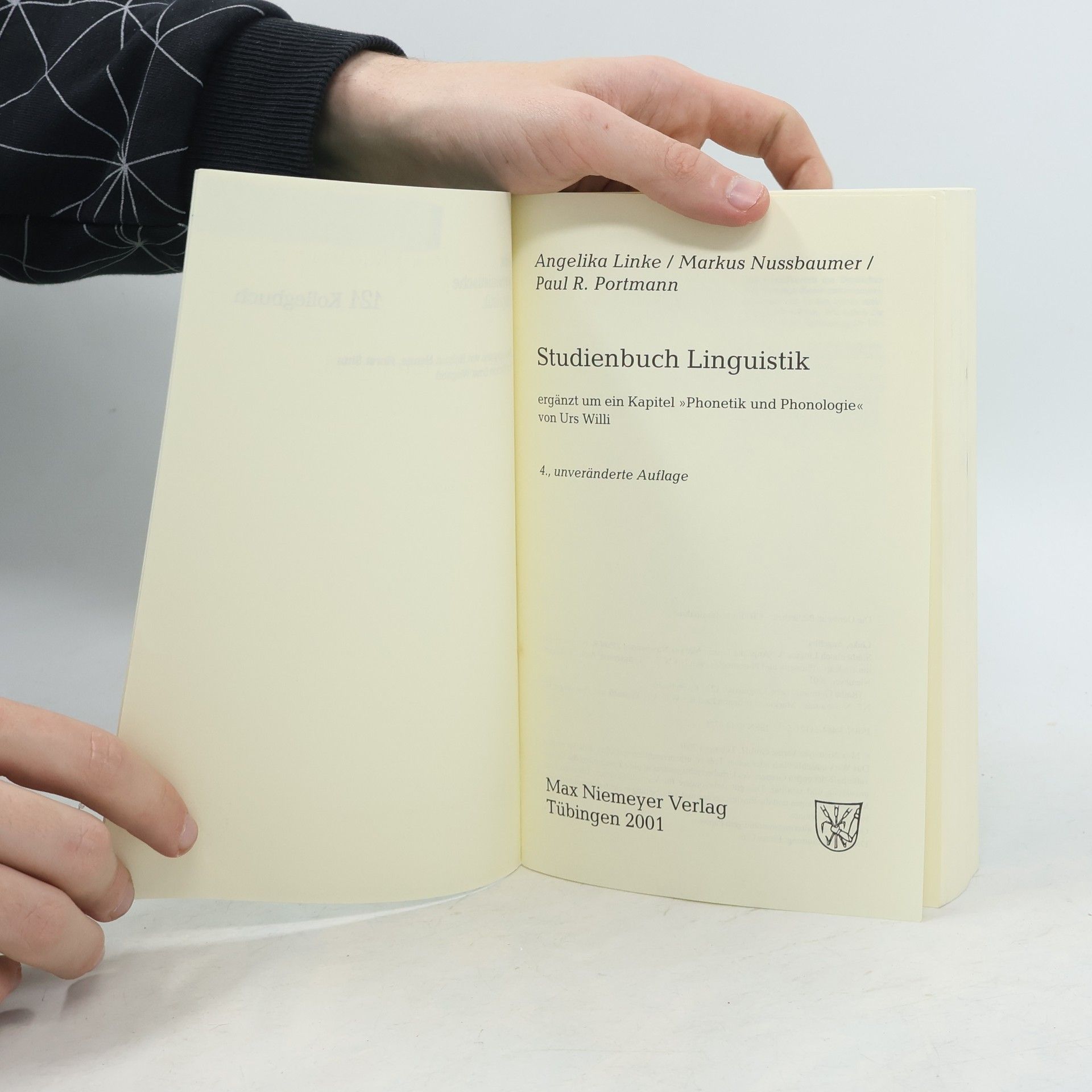 Angelika Linke Studienbuch Linguistik