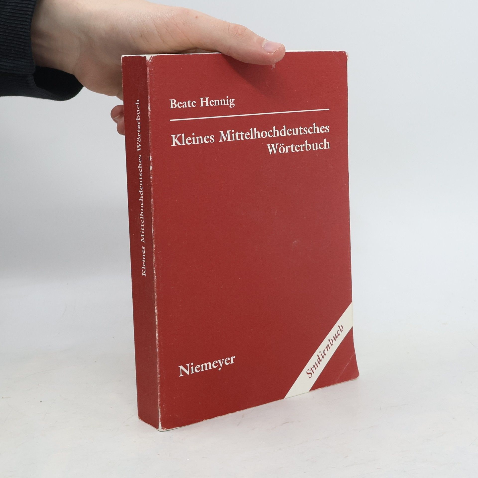 Beate Hennig Kleines mittelhochdeutsches Wörterbuch