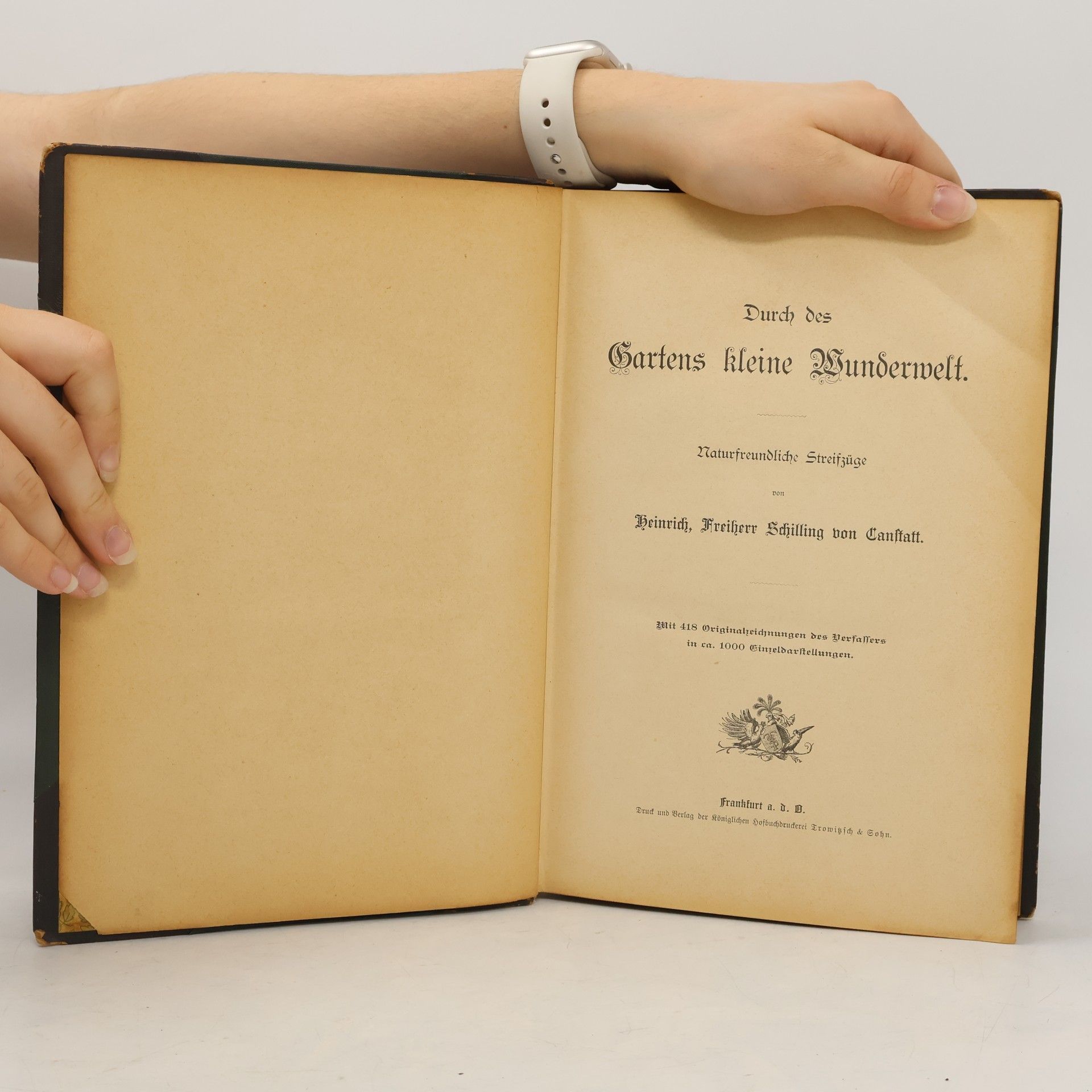 Heinrich von Schilling Durch des Gartens kleine Wunderwelt