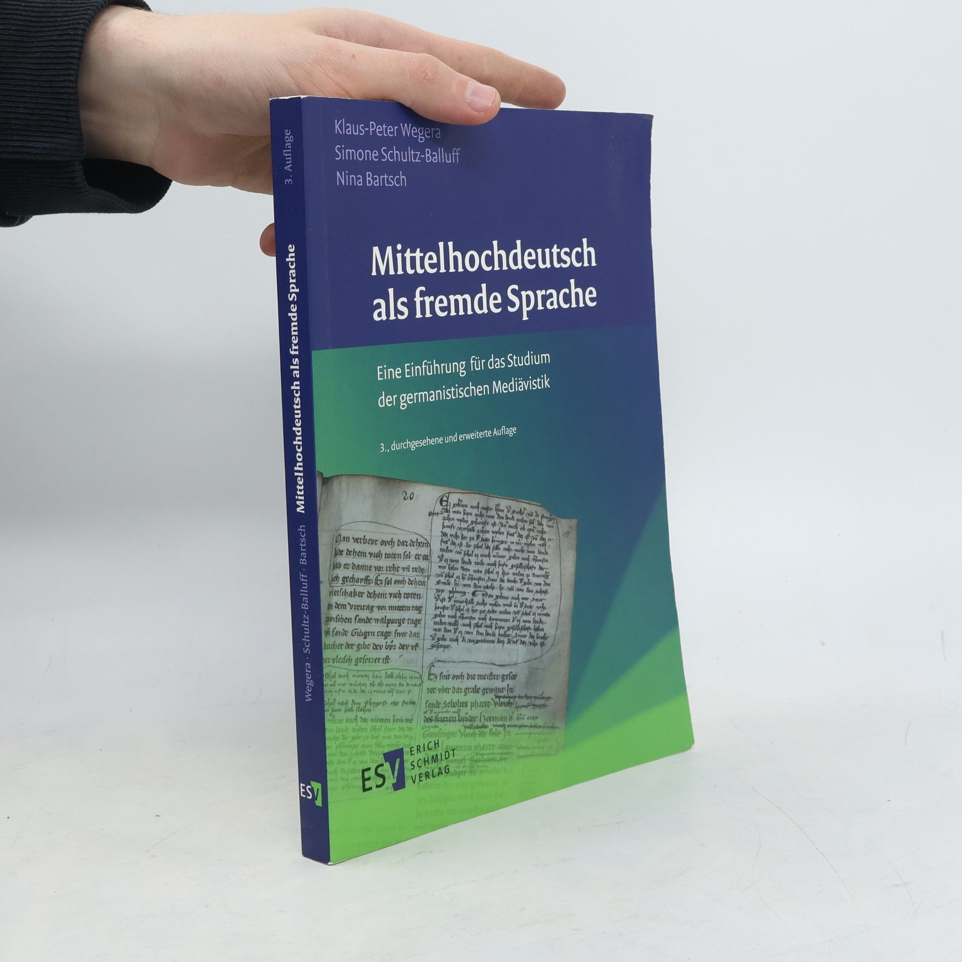 Klaus-Peter Wegera Mittelhochdeutsch als fremde Sprache