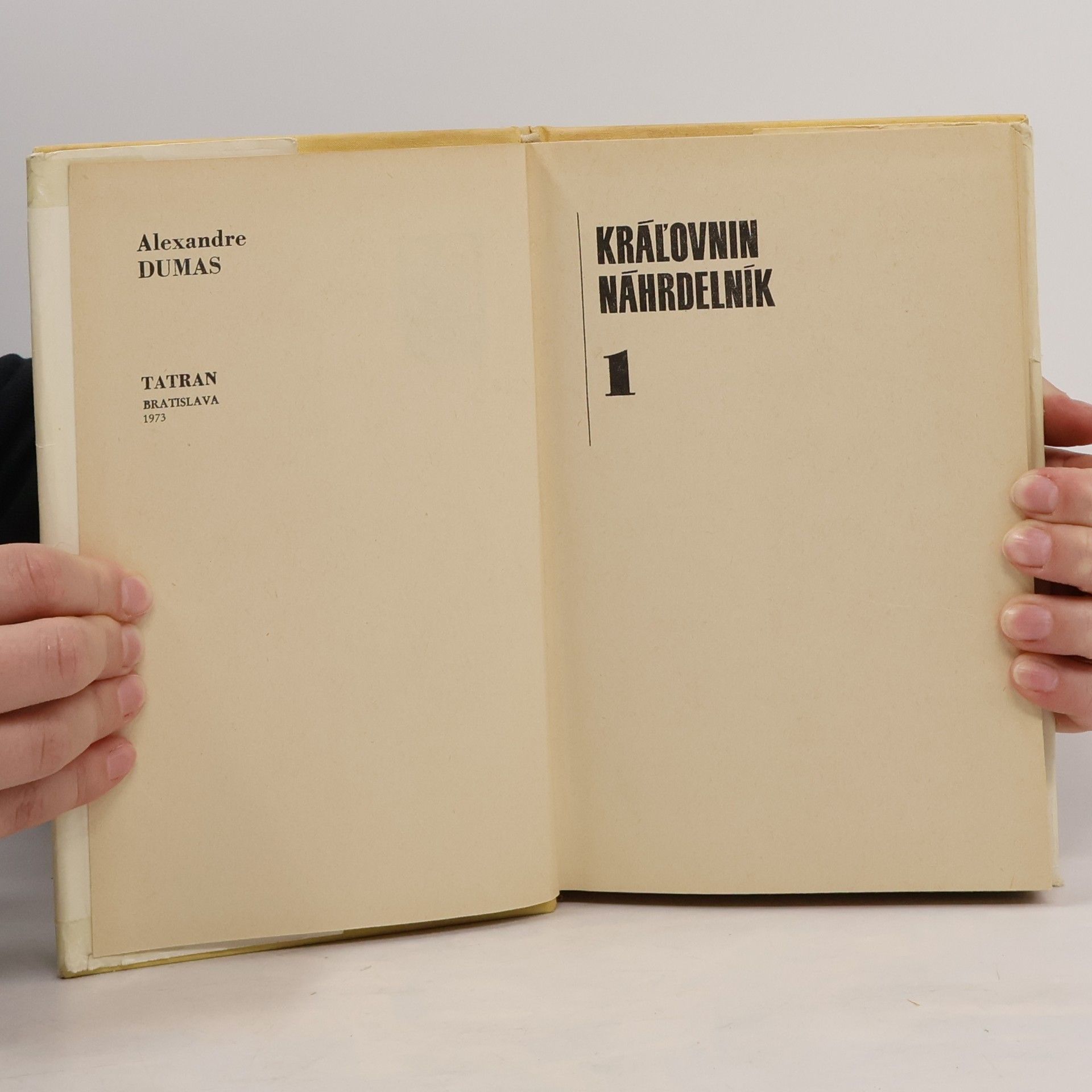 Alexandre Dumas starší Kráľovnin náhrdelník 1