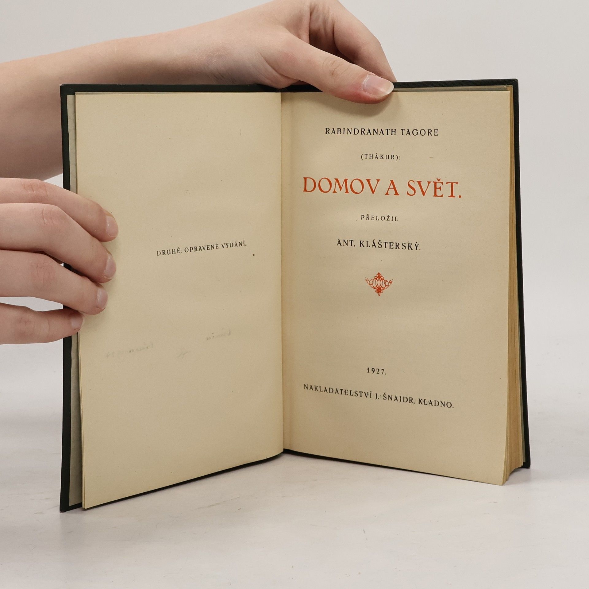 Rabíndranáth Thákur Domov a svět