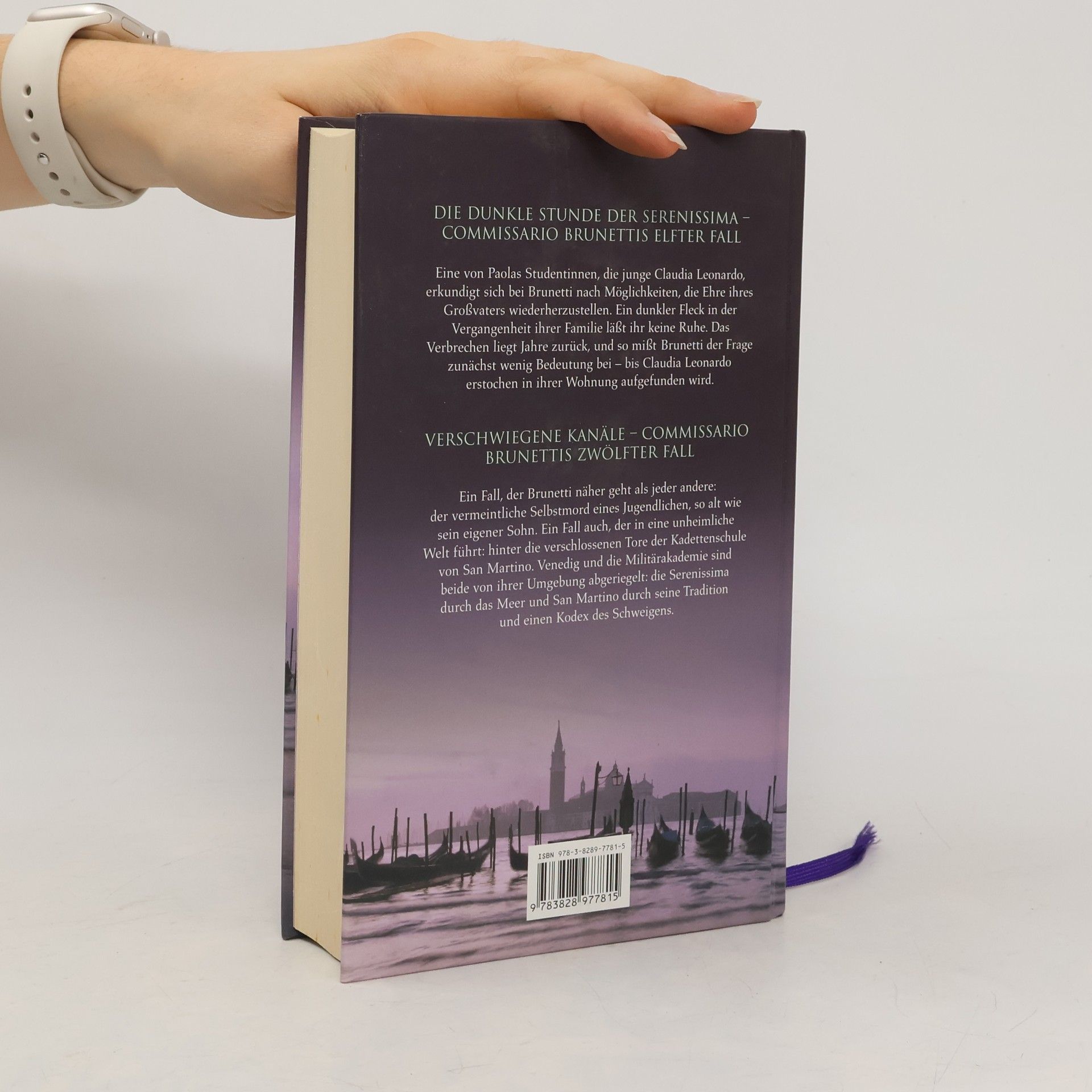 Donna Leon Die dunkle Stunde der Serenissima