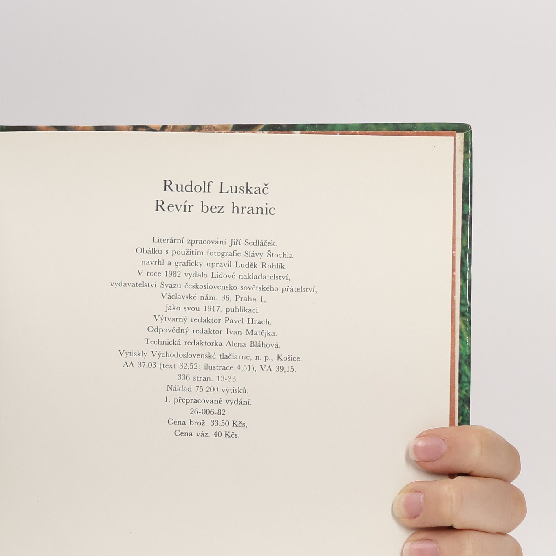 Rudolf Luskač Revír bez hranic