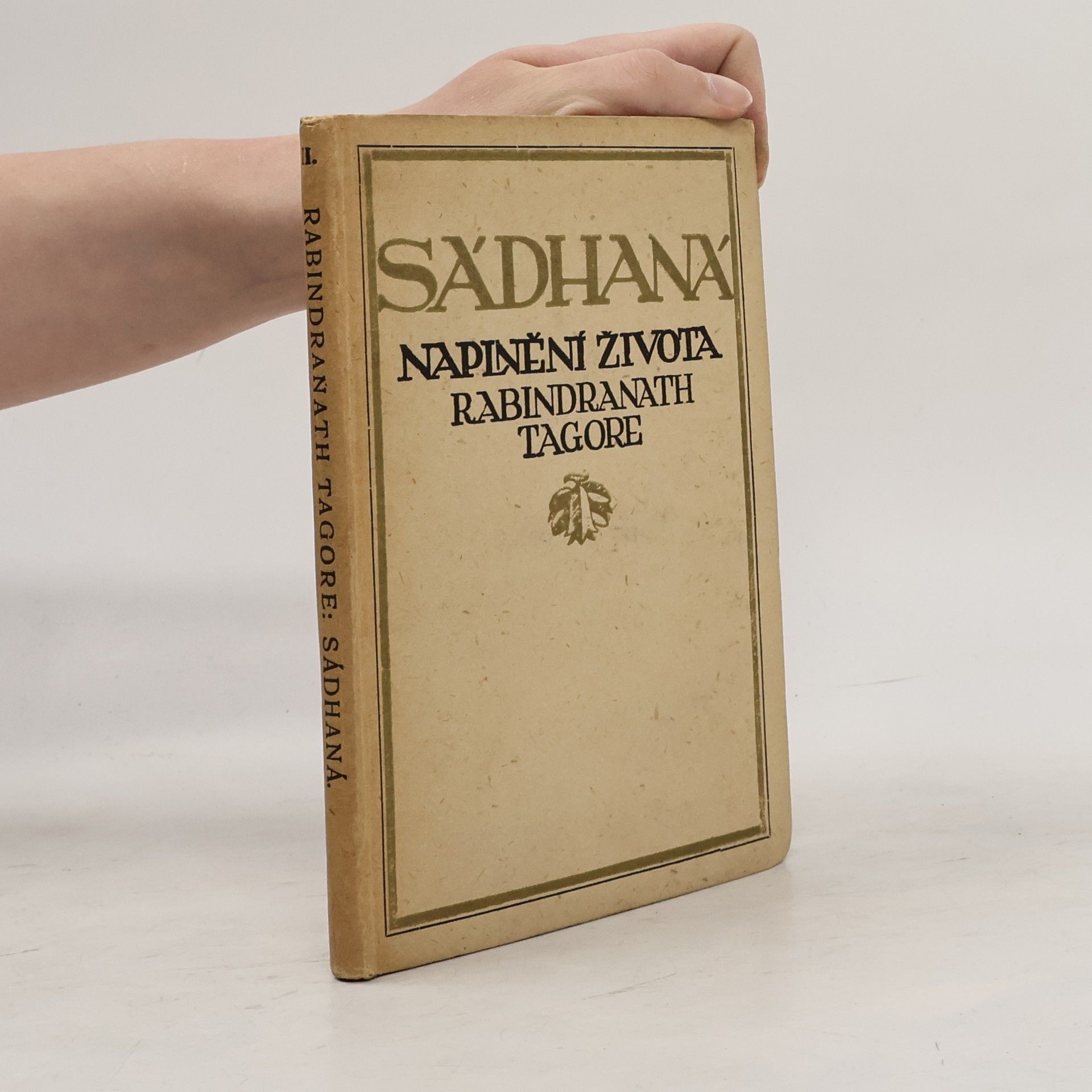 Rabíndranáth Thákur Sádhaná. Naplnění života