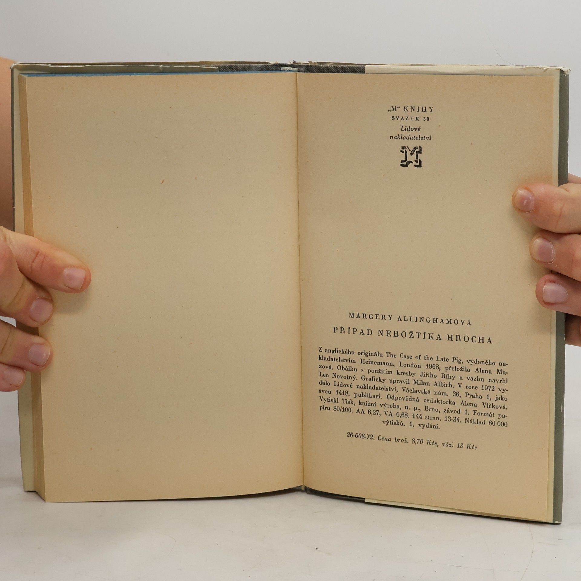 Margery Allingham Případ nebožtíka Hrocha