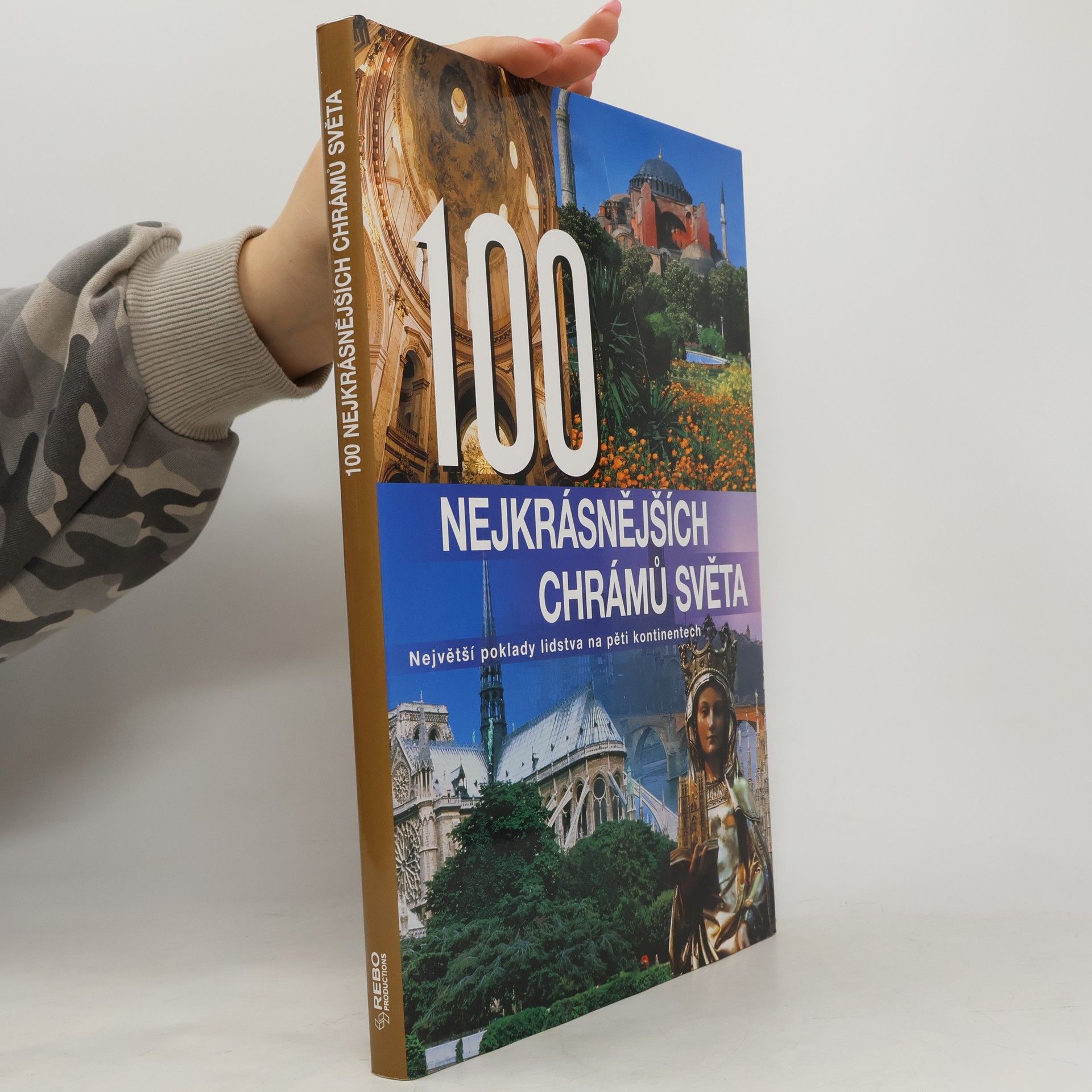 Autores varios 100 nejkrásnějších chrámů světa