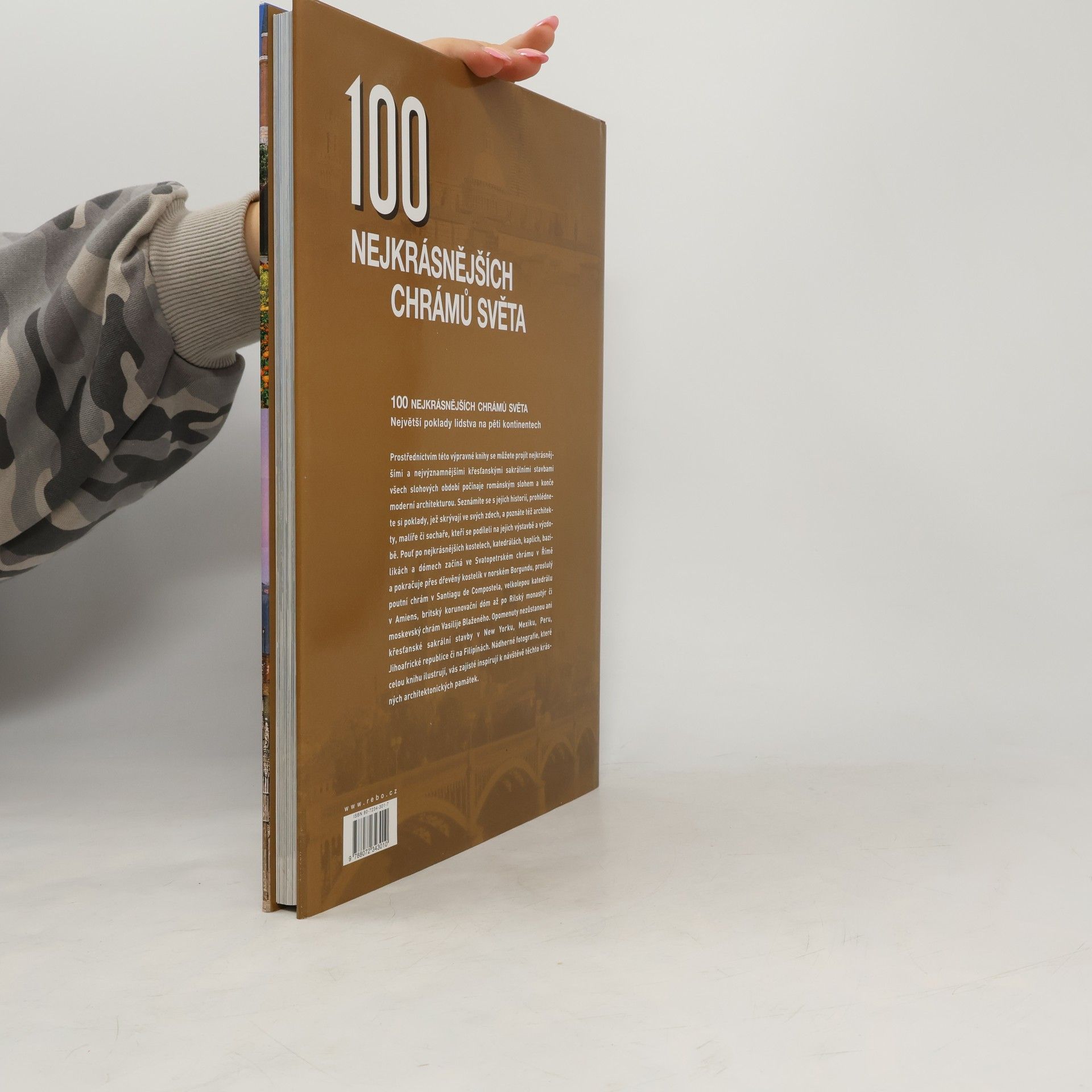 Autores varios 100 nejkrásnějších chrámů světa