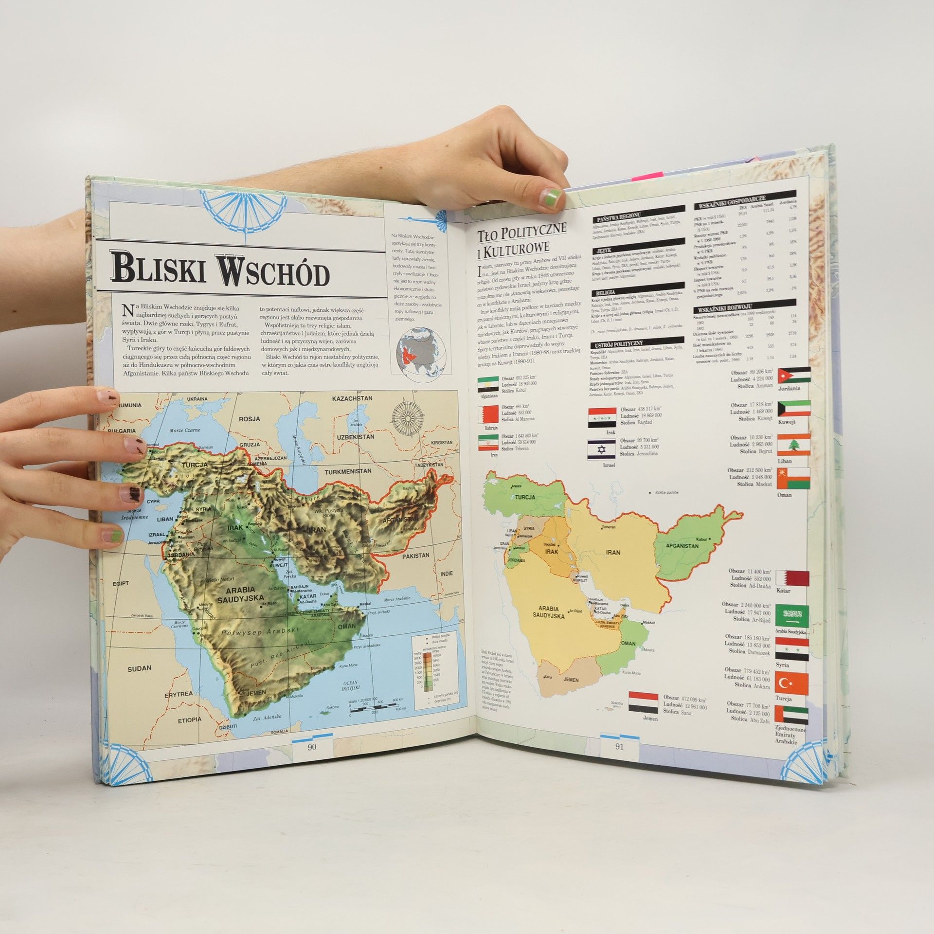 Keith Lye Ogólnogeograficzny Atlas Świata