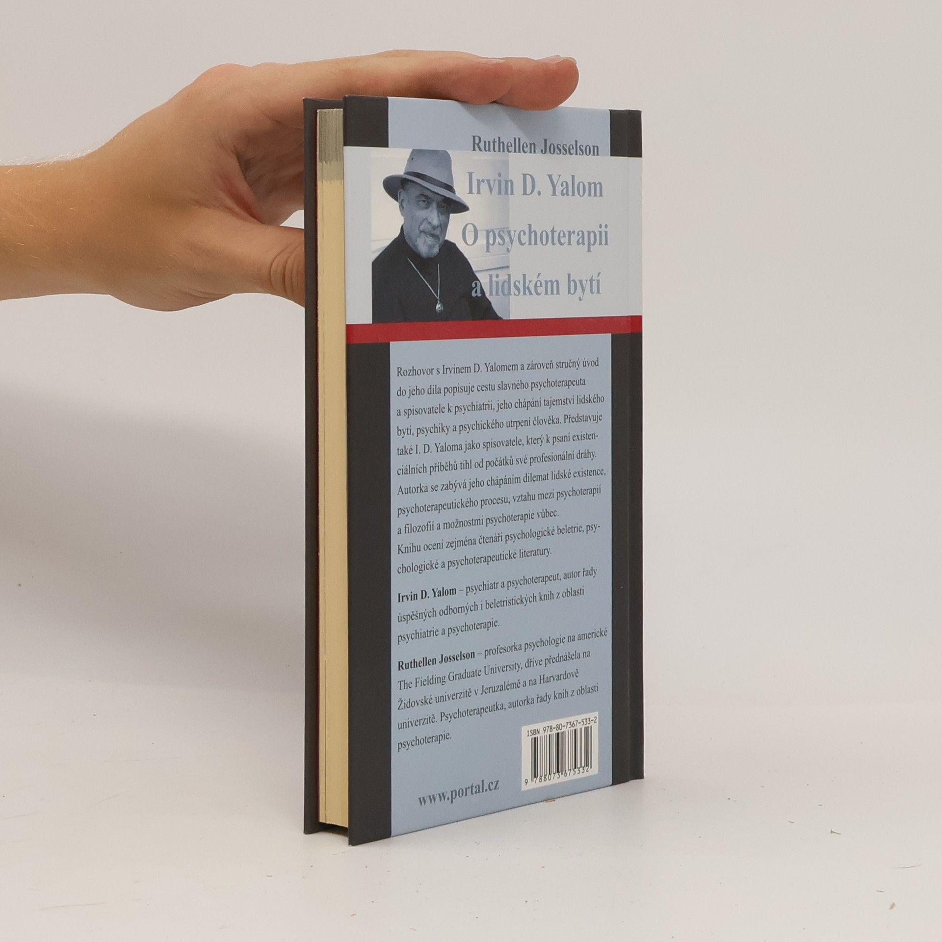 Irvin D. Yalom Irvin D. Yalom - O psychoterapii a lidském bytí