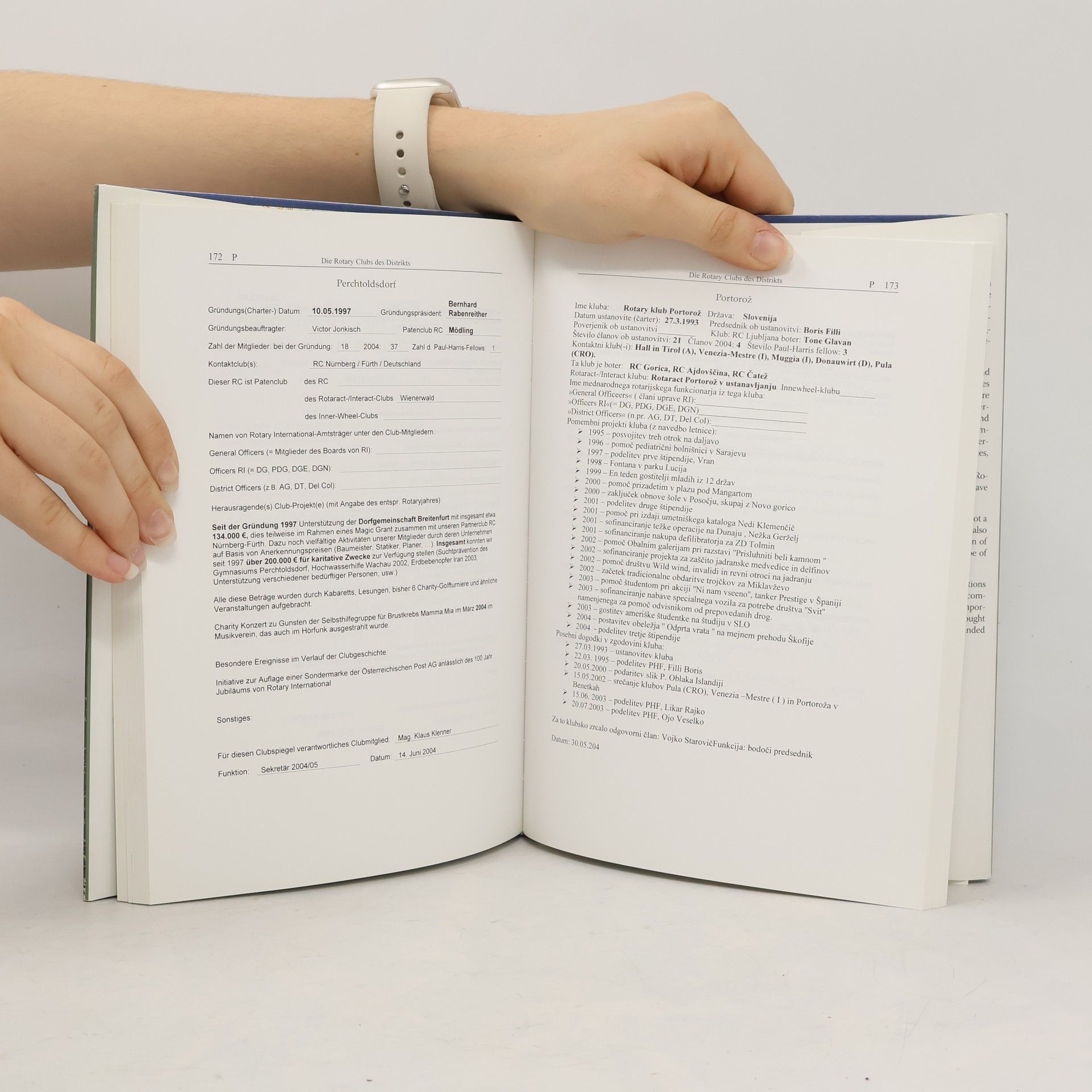 R. Engelbert Wenckheim Rotary Jubiläums-Buch 2005
