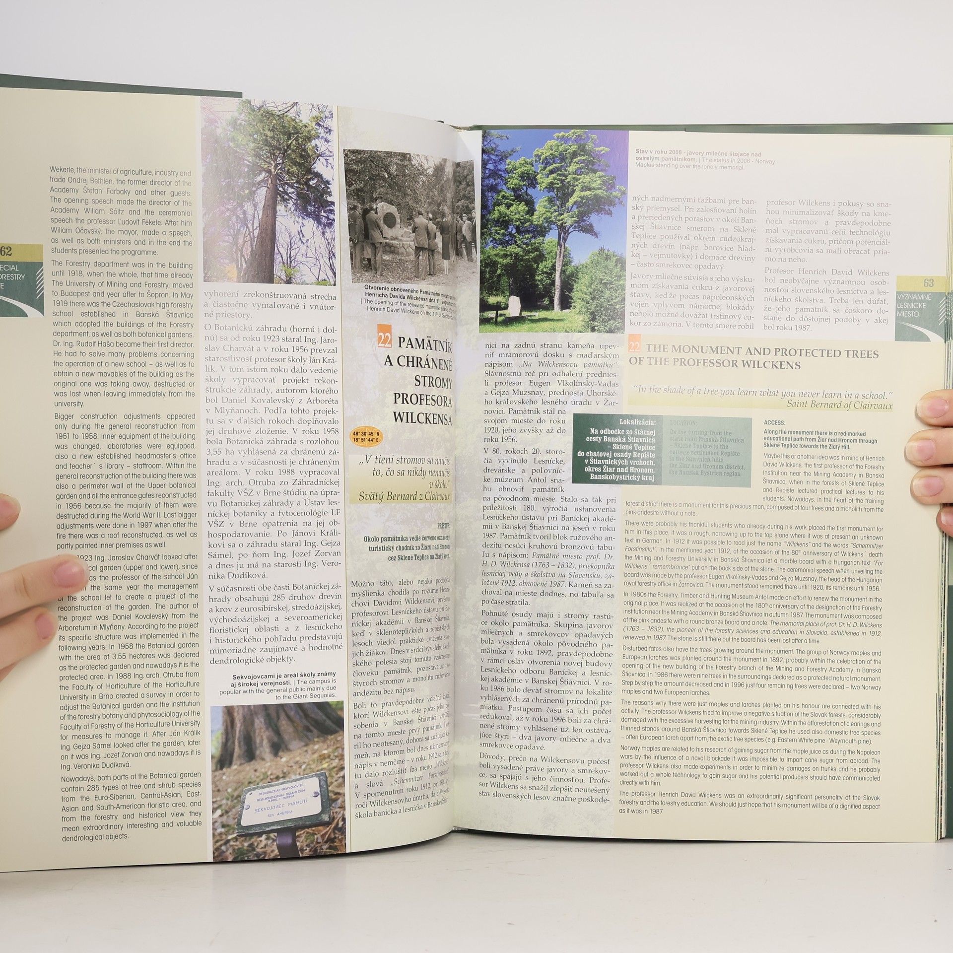 Tatiana Figurová Významné lesnícke miesta na Slovensku I. / Special forestry sites in Slovakia I.