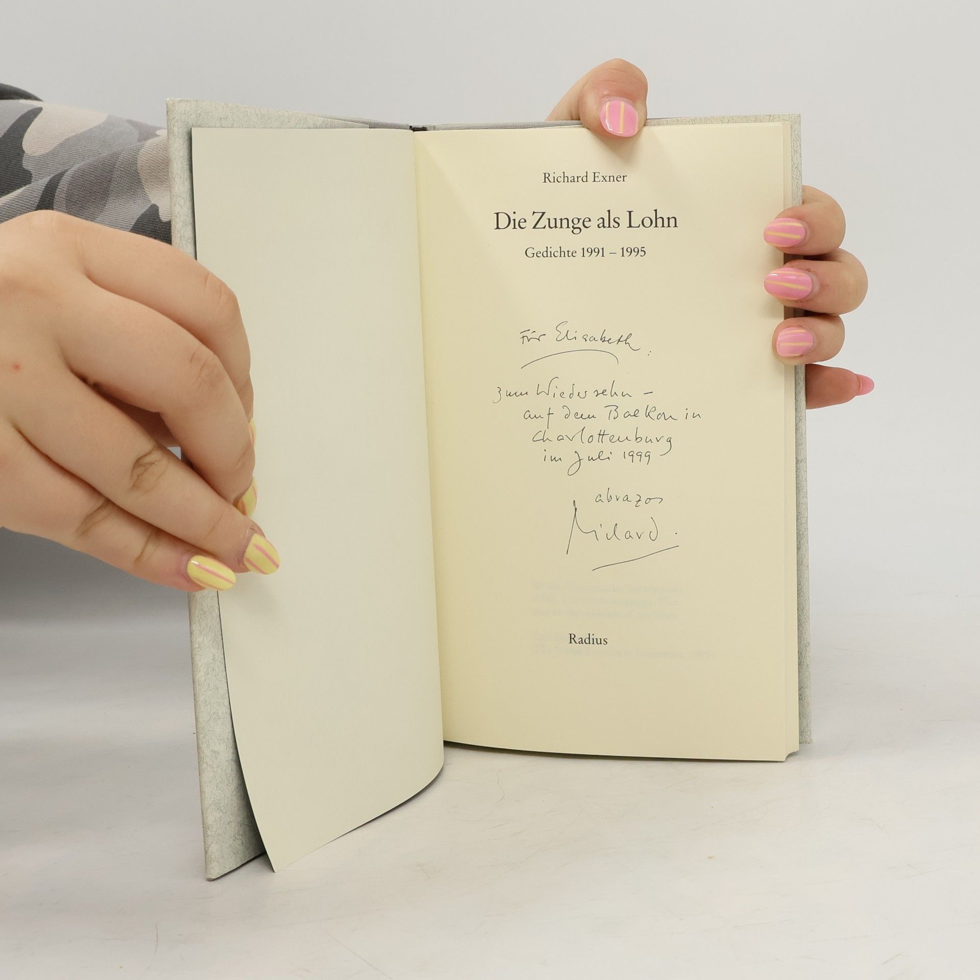 Richard Exner Die Zunge als Lohn