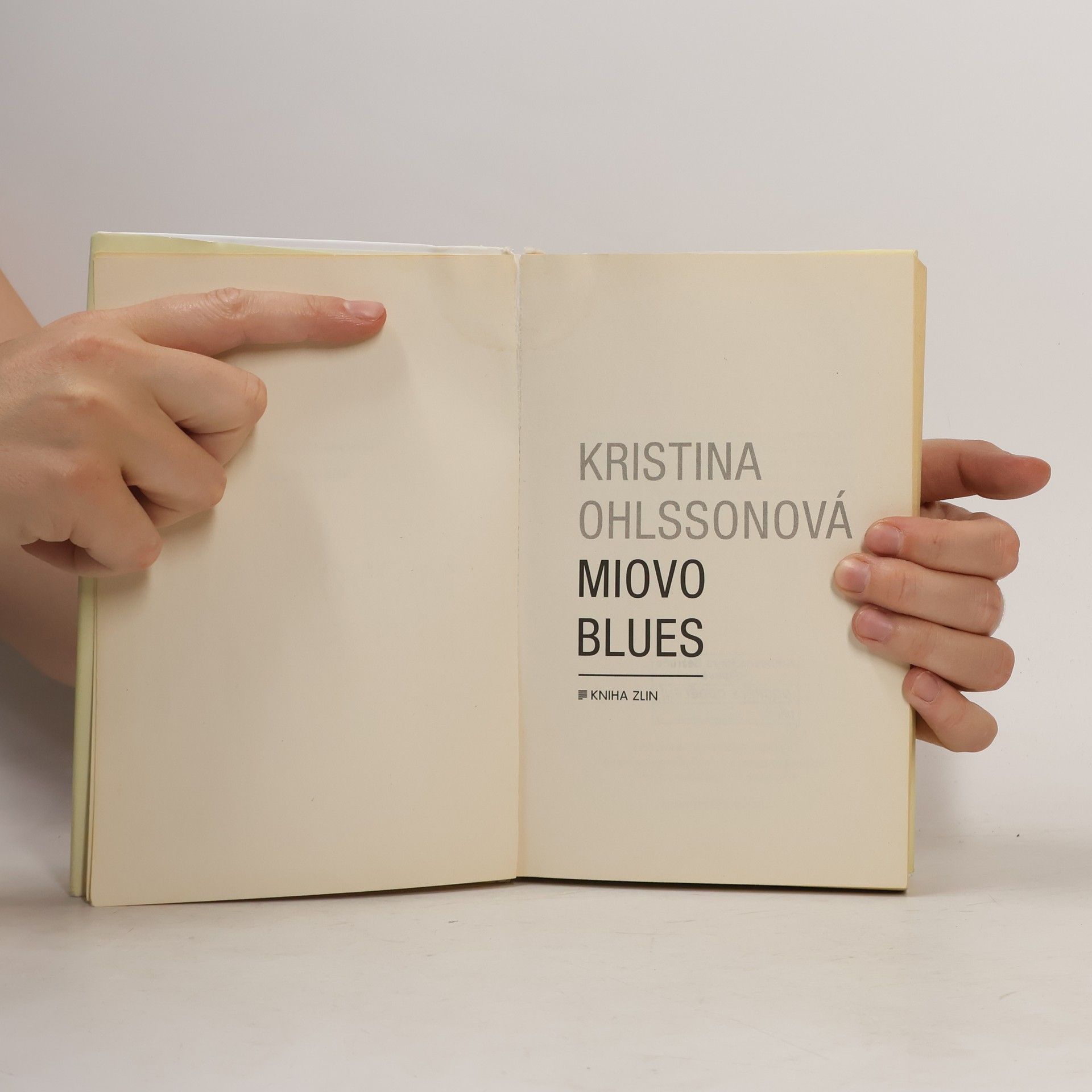 Kristina Ohlsson Miovo blues