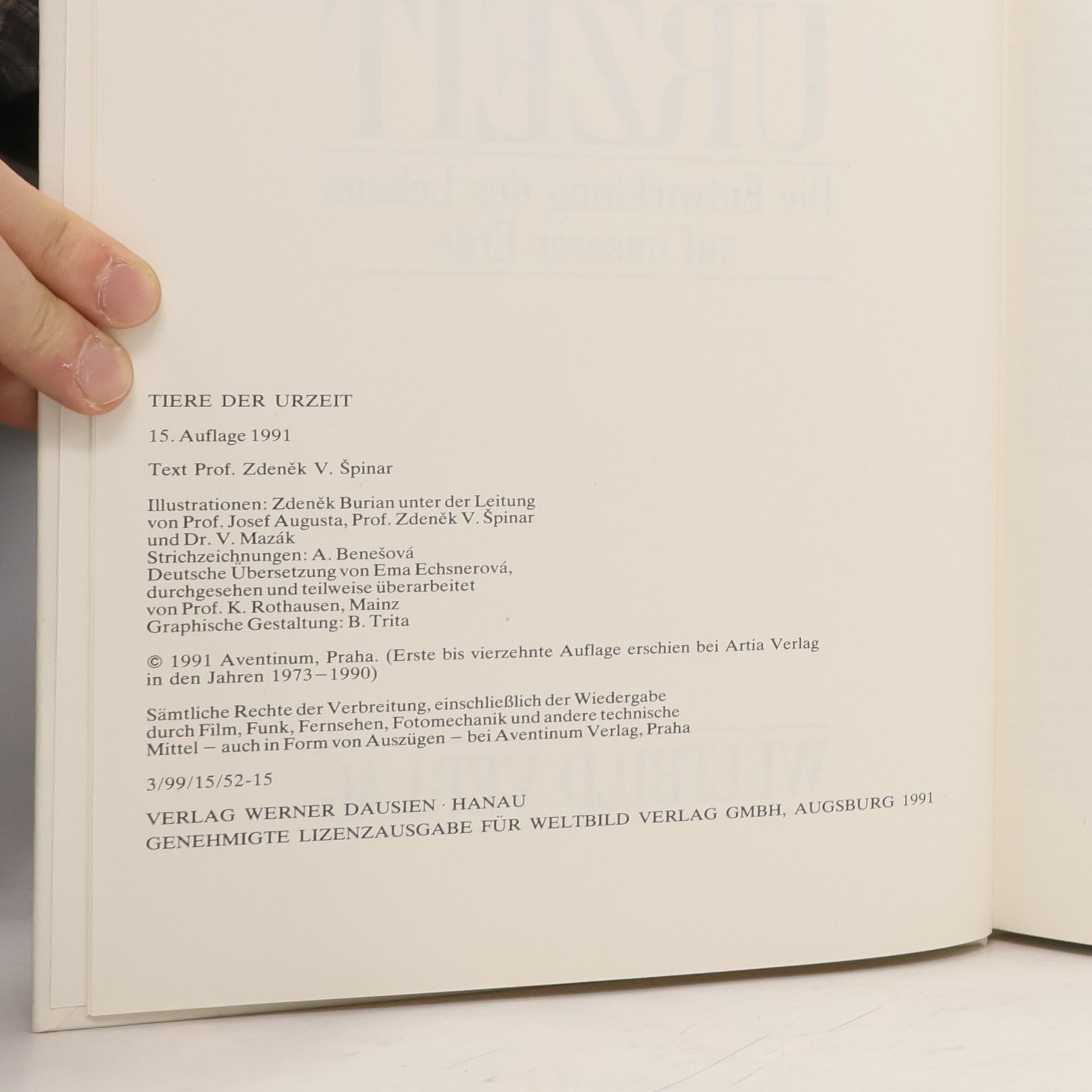 Various authors Tiere der Urzeit