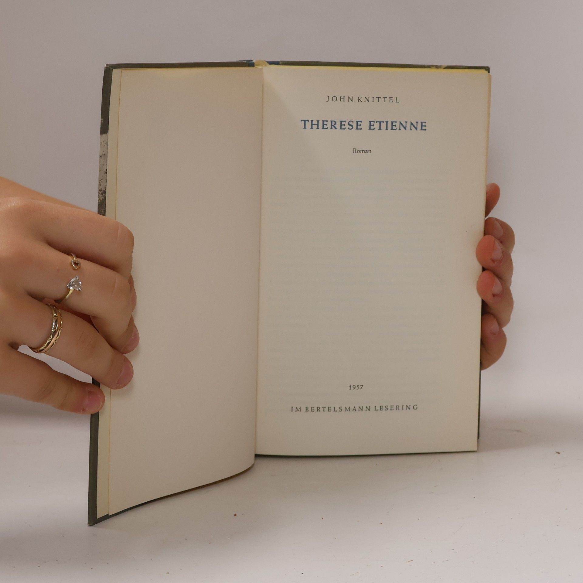 John Knittel Therese Etienne