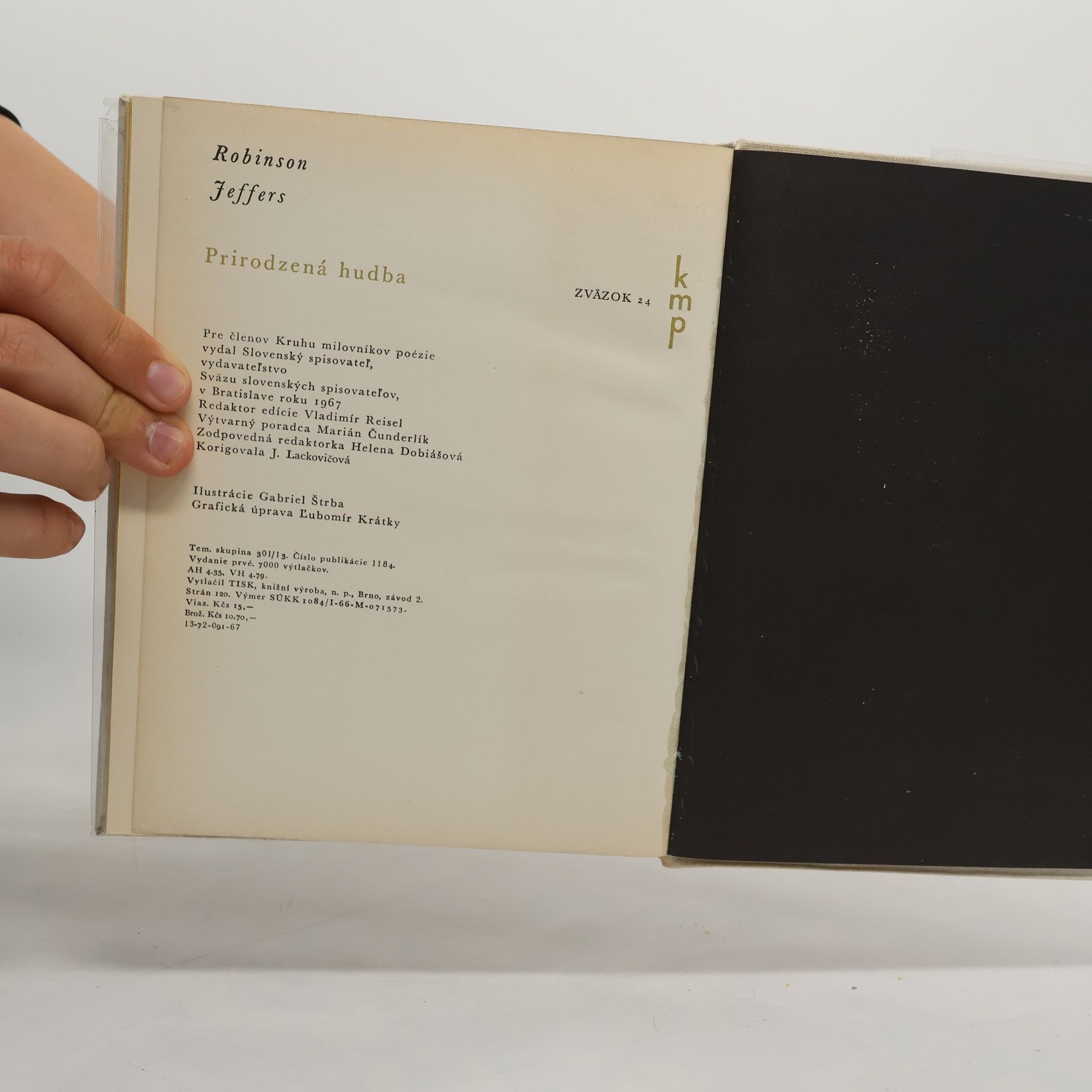 Robinson Jeffers Prirodzená hudba