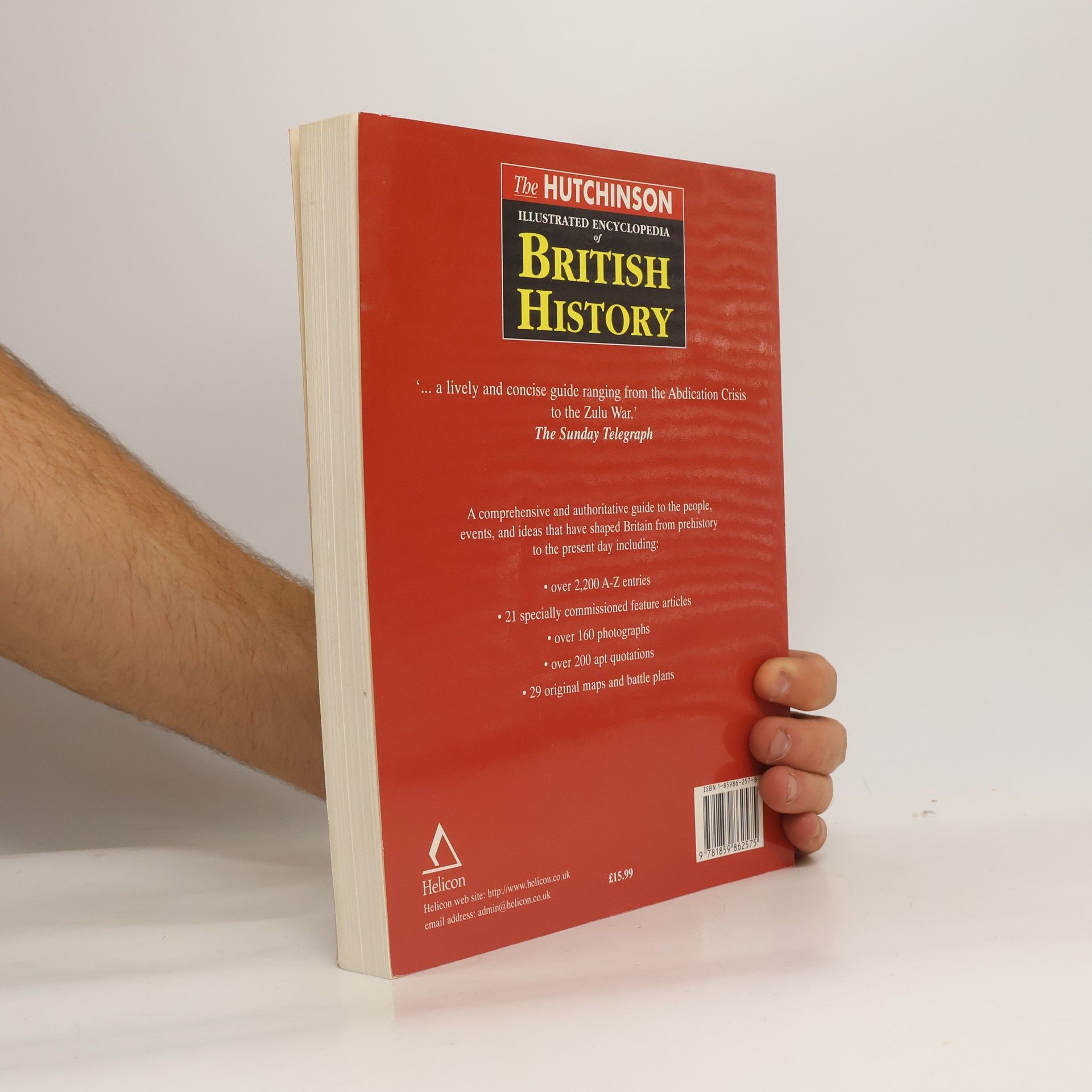 Helicon History: The Hutchinson Illustrated Encyclopedia of British History