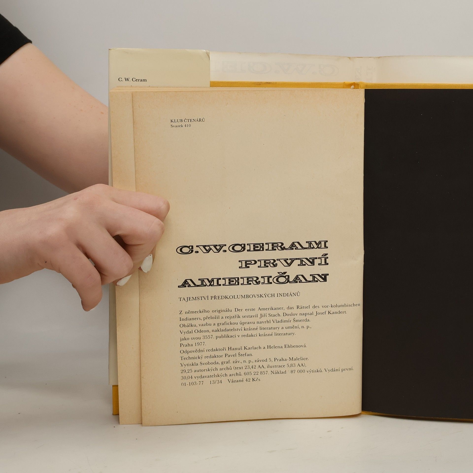 C. W. Ceram První Američan