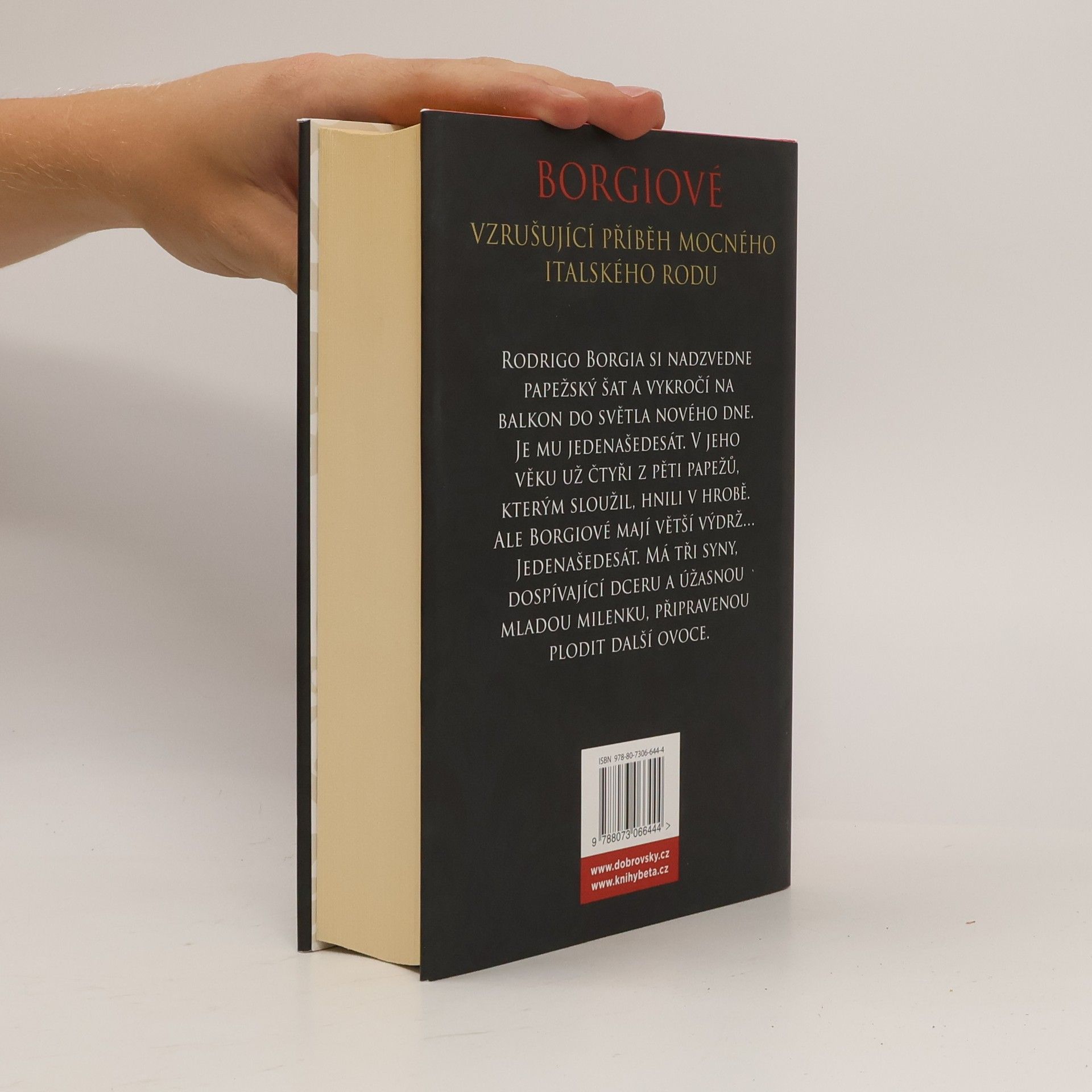Sarah Dunant Krása & krev rodiny Borgiů