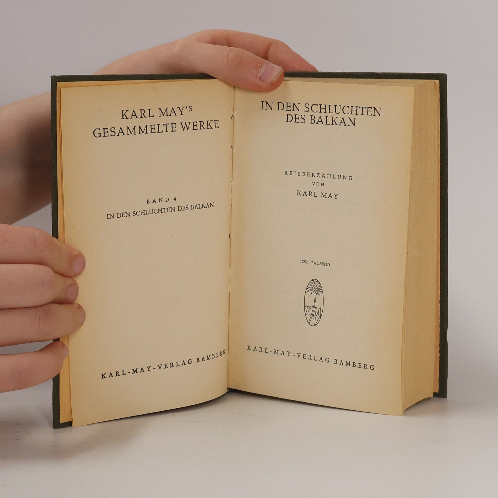Karl May Karl May's gesammelte Werke 4. In den Schluchten des Balkan