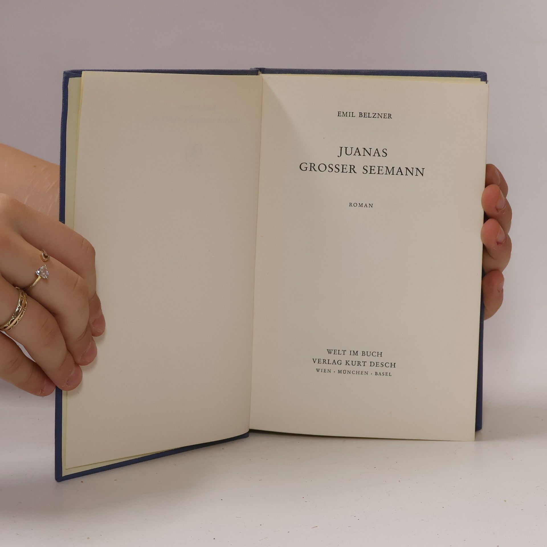 Emil Belzner Juanas grosser Seemann