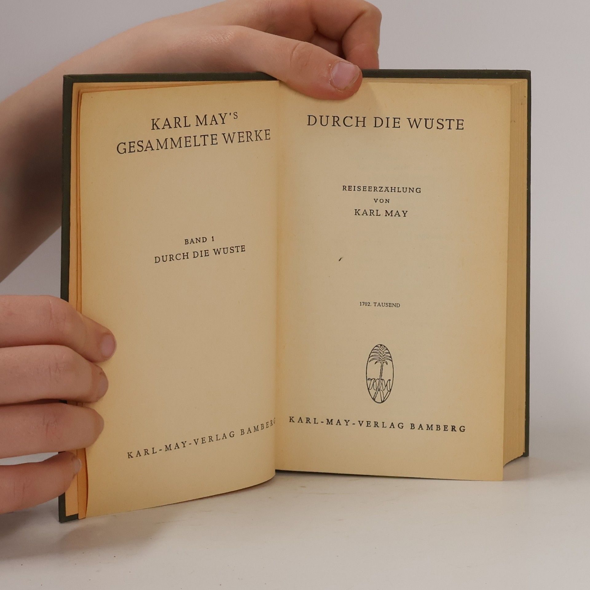 Karl May Durch die Wüste