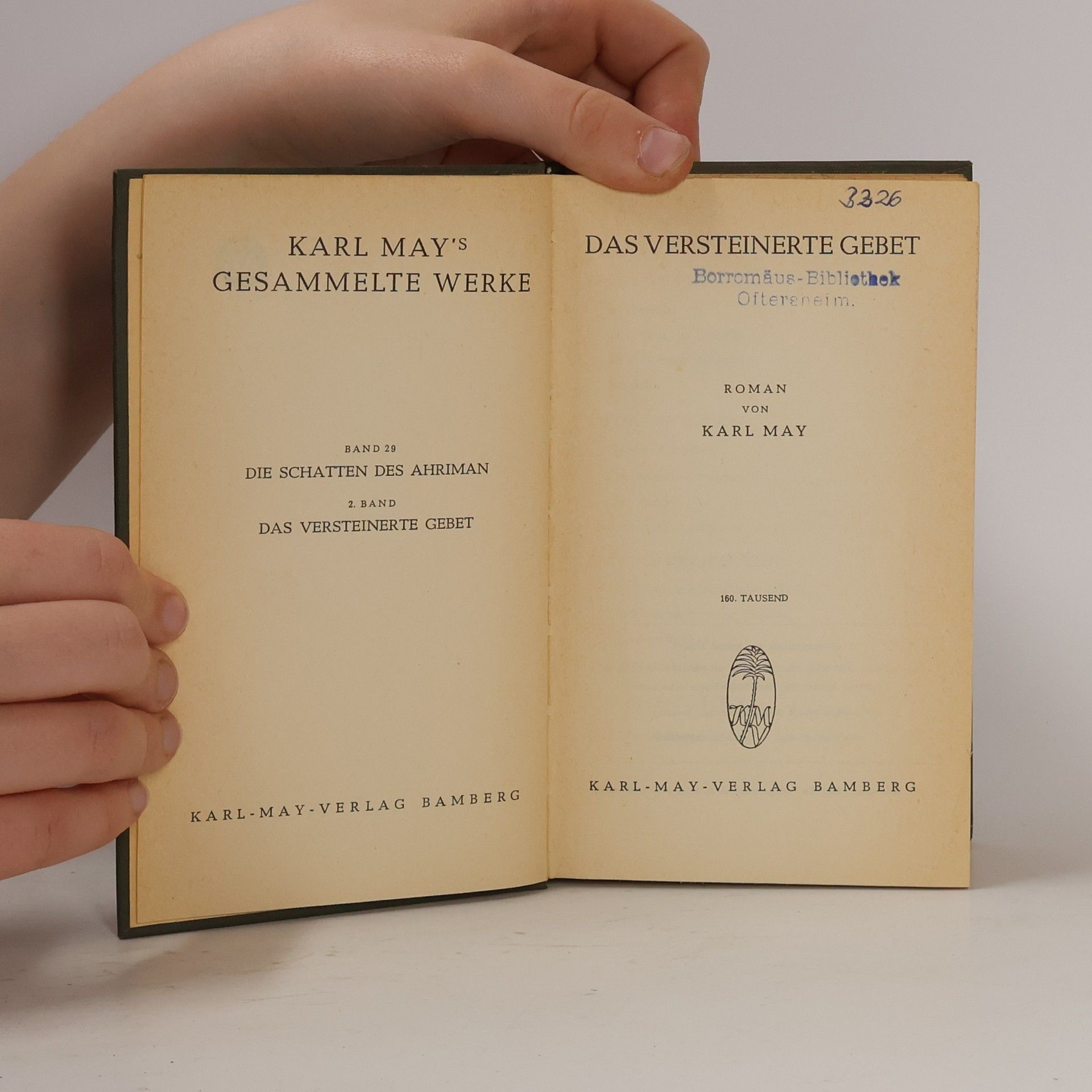 Karl May Das versteinerte Gebet