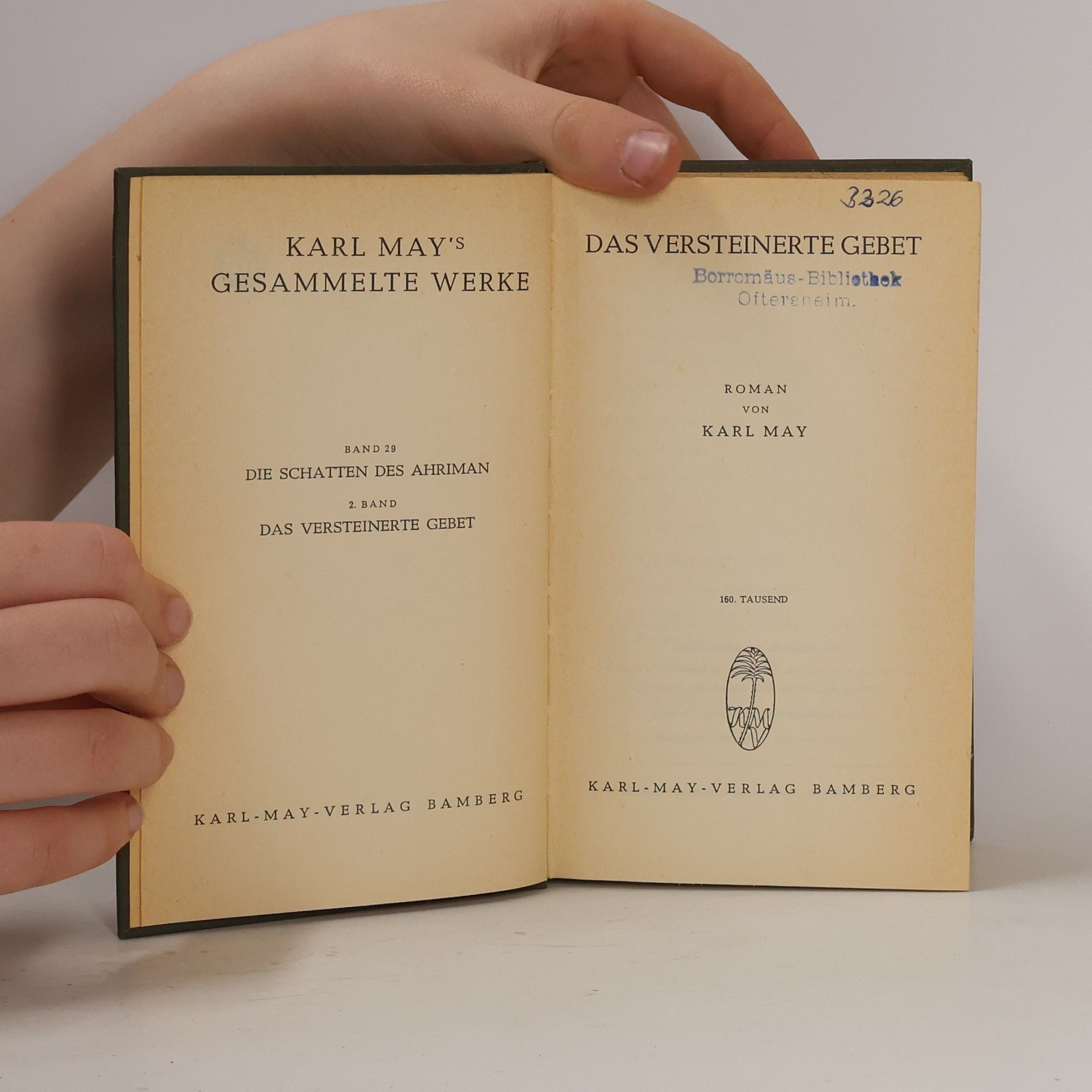 Karl May Das versteinerte Gebet