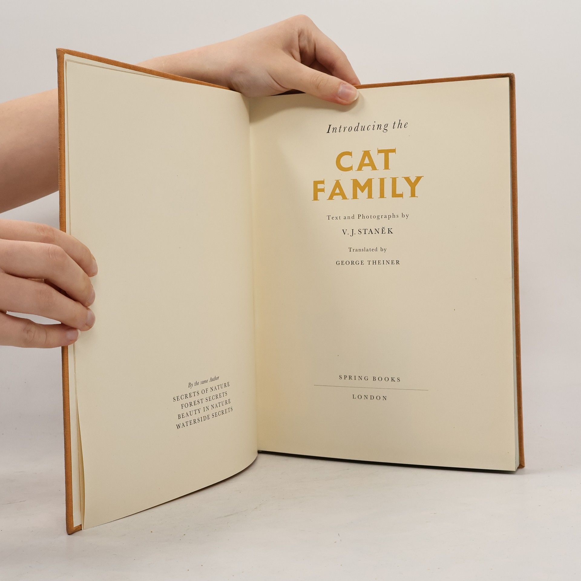 Václav Jan Staněk Introducing the cat family