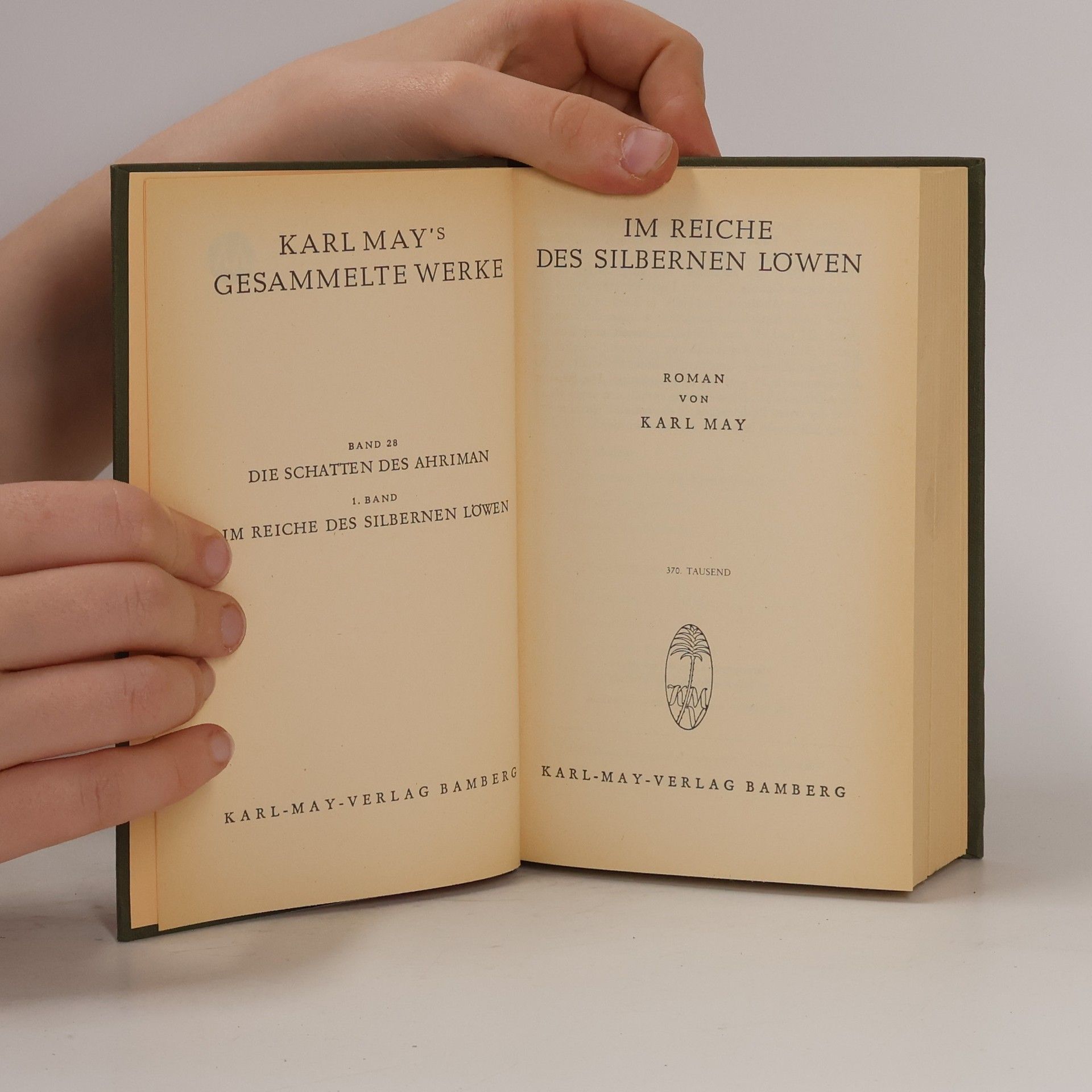 Karl May Im Reiche des silbernen Löwen
