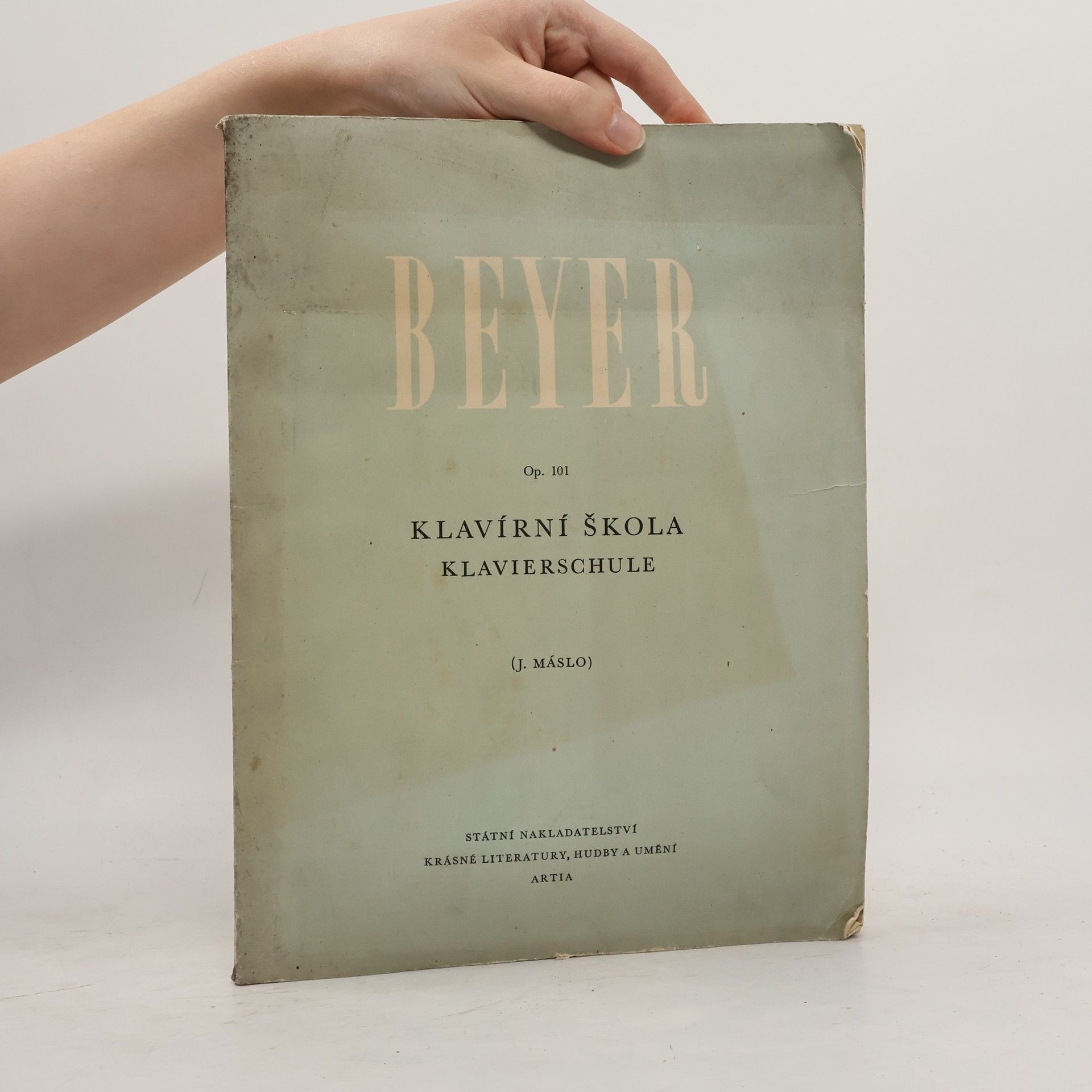 Ferdinand Beyer Klavírní škola. Klavierschule Op. 101