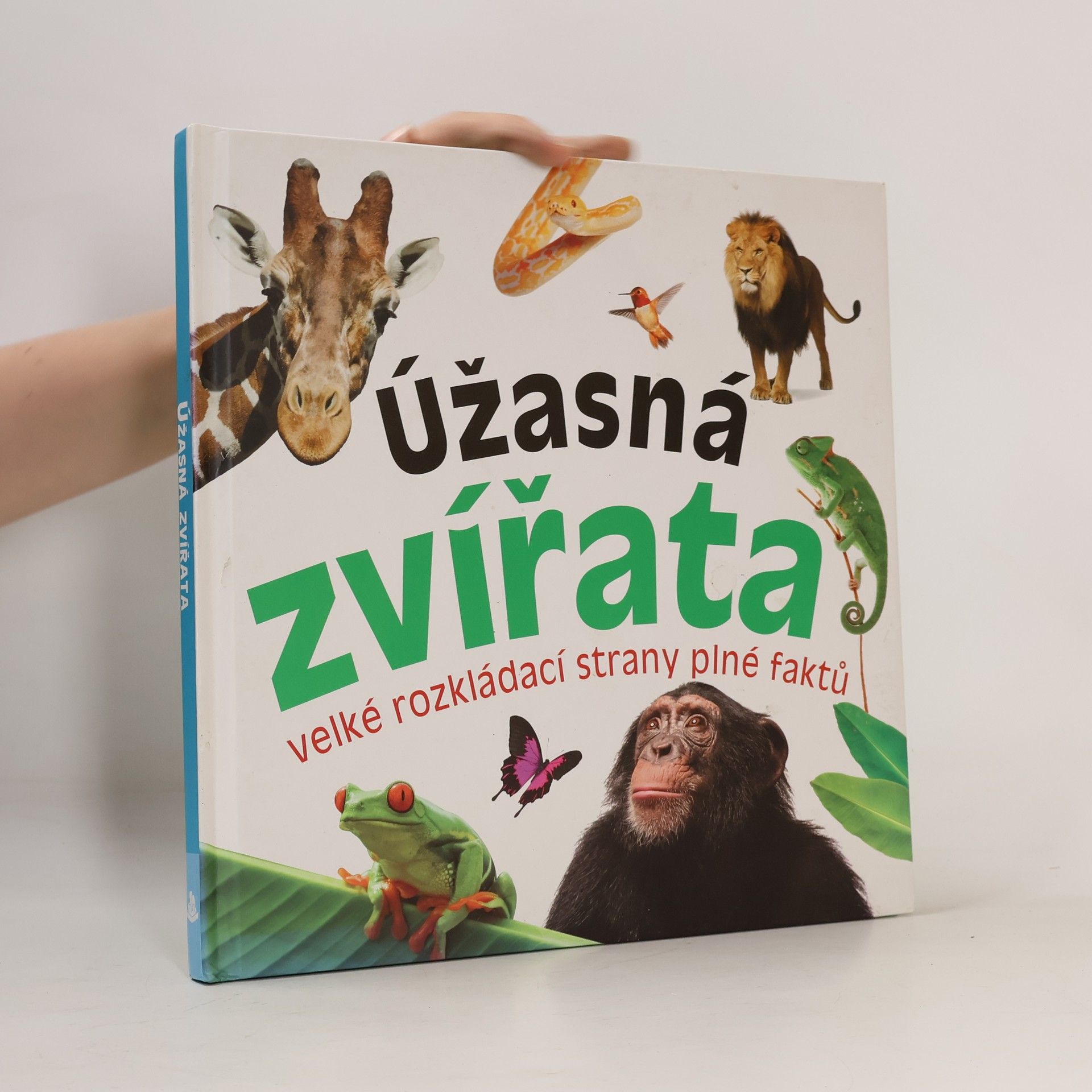 Kolektiv autorů Úžasná zvířata - velké rozkládací strany plné faktů
