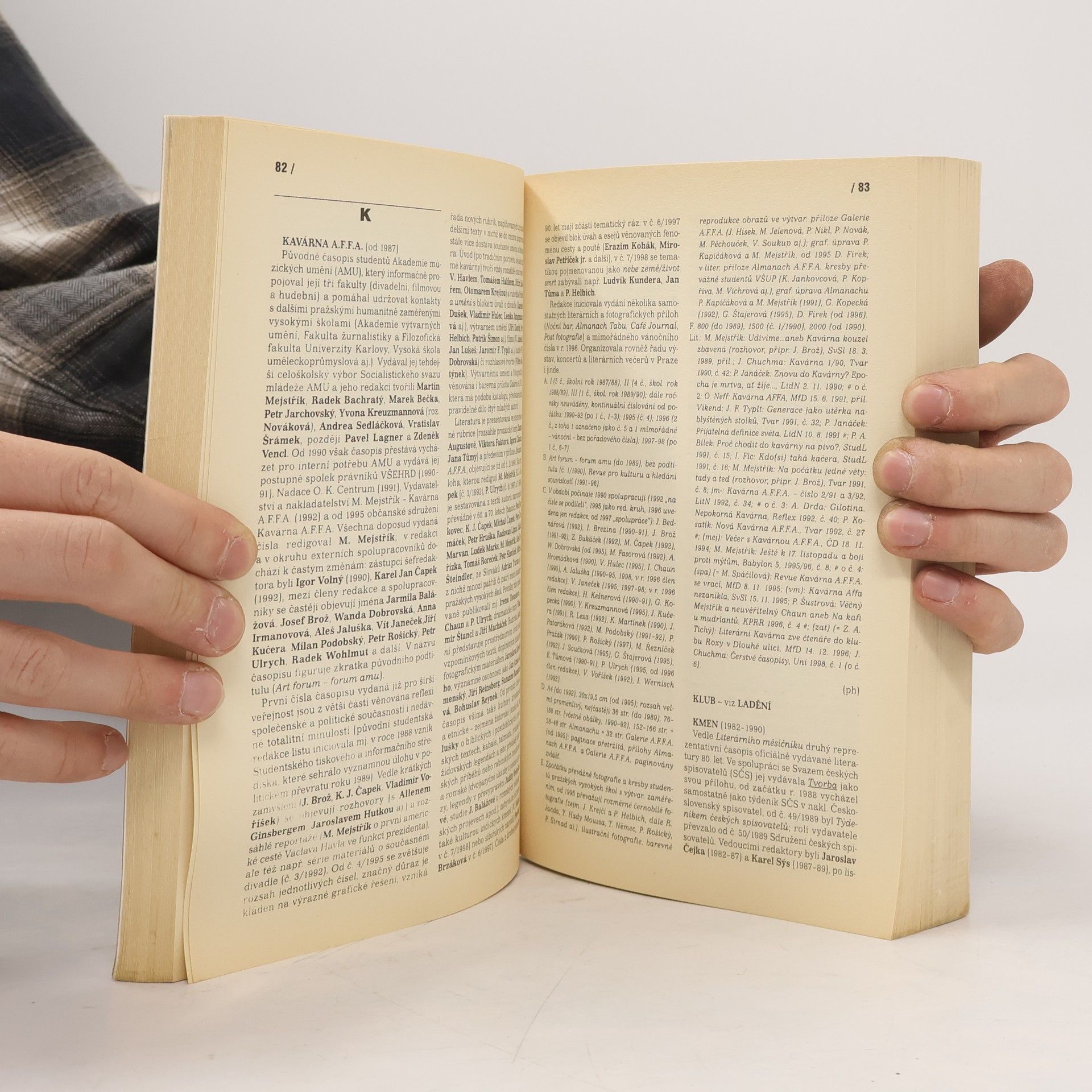 Blahoslav Dokoupil Slovník českých literárních časopisů, periodických literárních sborníků a almanachů 1945-2000