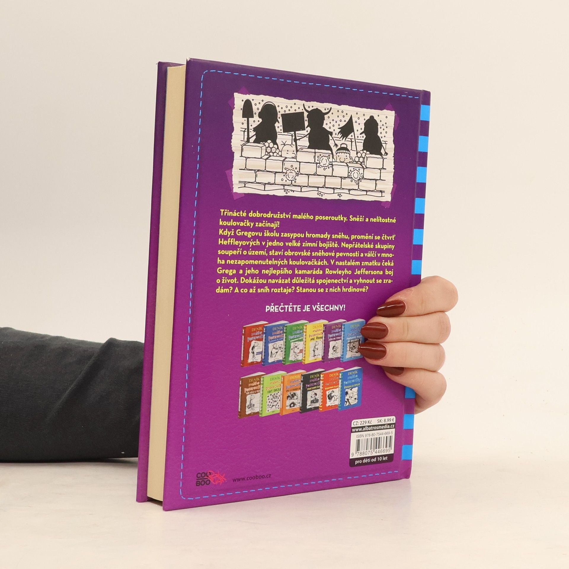 Jeff Kinney Deník malého poseroutky 13. Radosti zimy