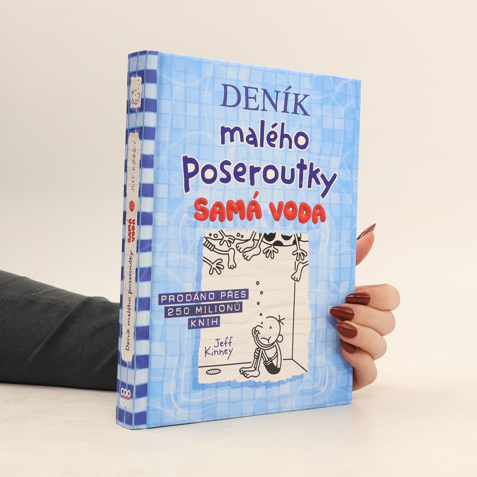 Jeff Kinney Deník malého poseroutky 15. Samá voda