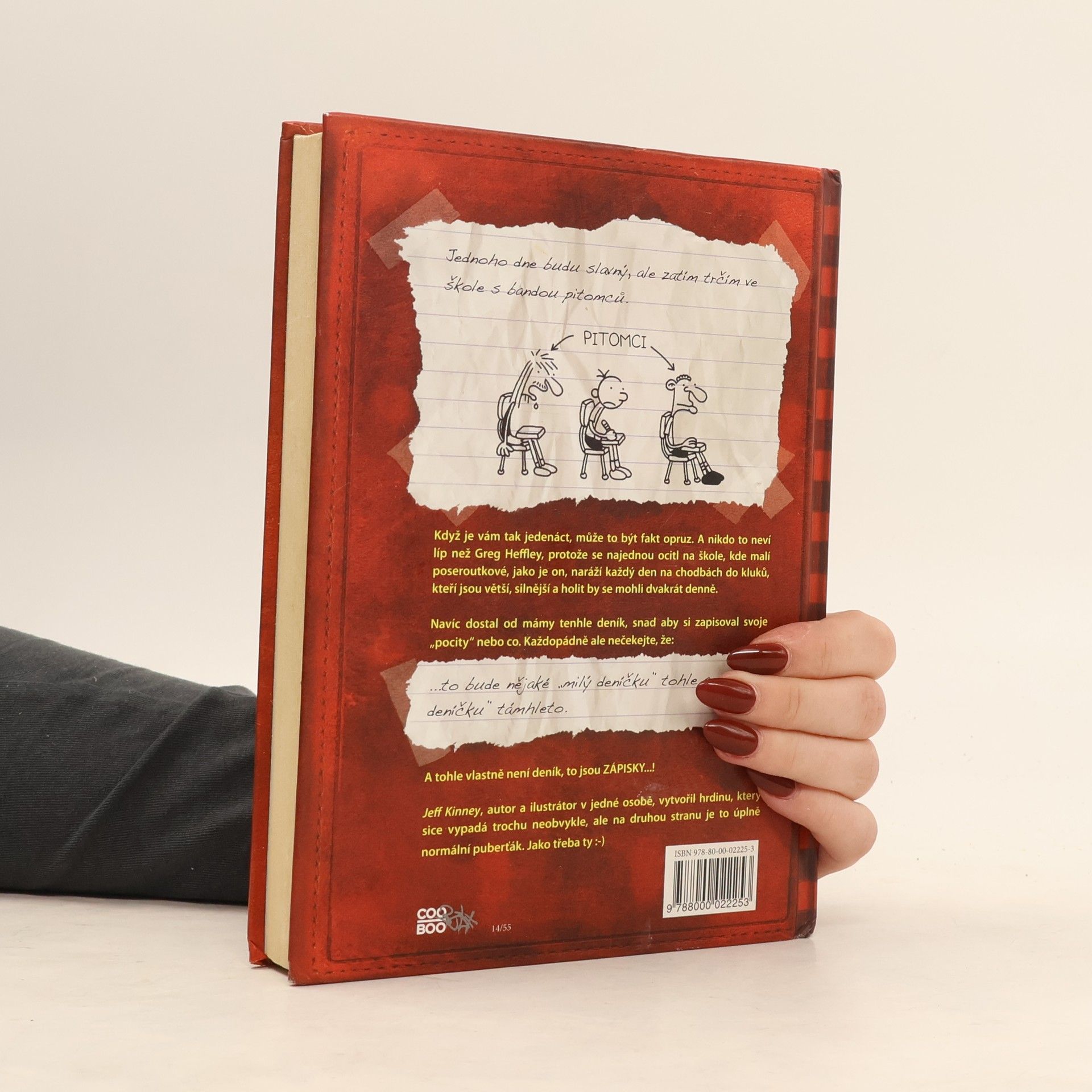 Jeff Kinney Deník malého poseroutky 1