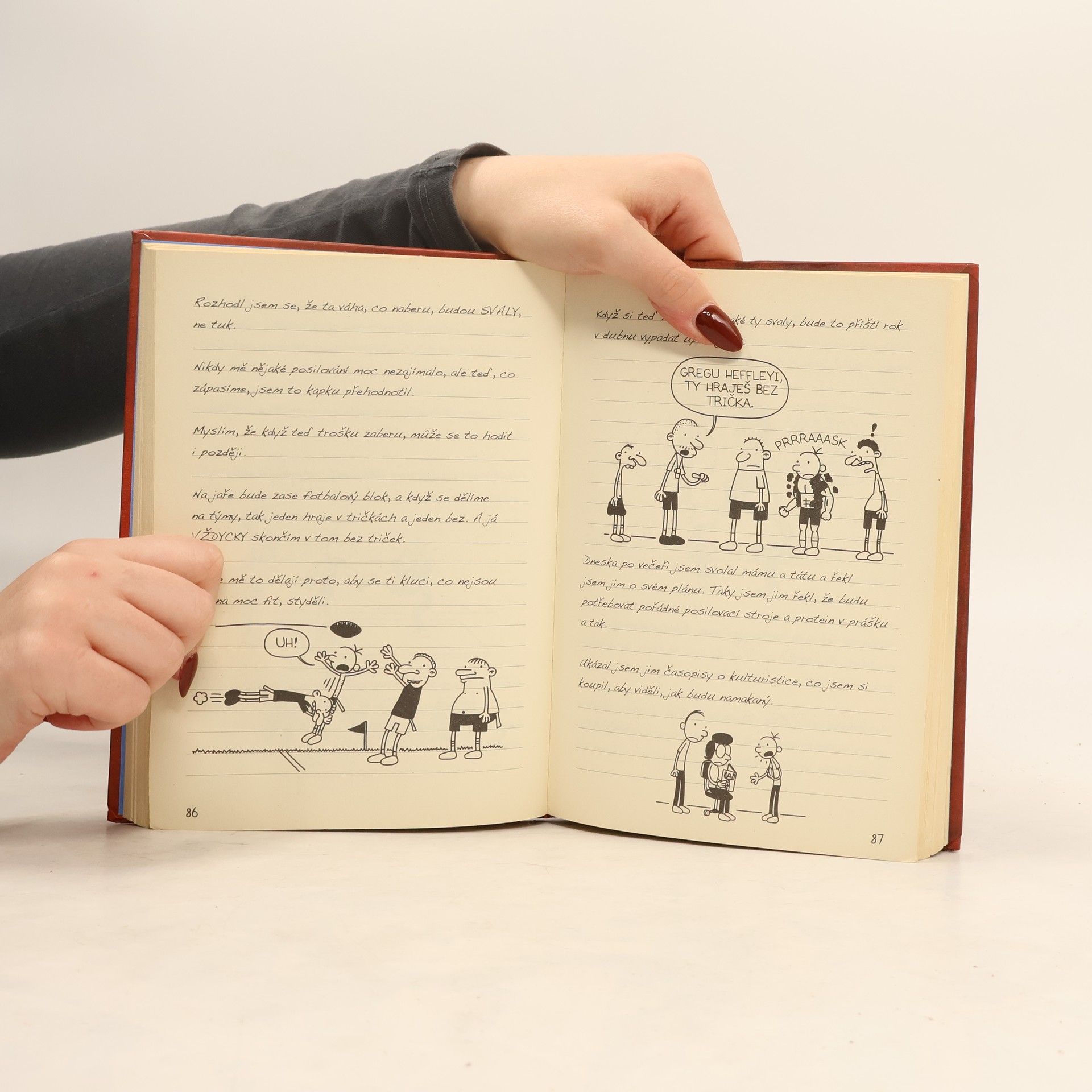 Jeff Kinney Deník malého poseroutky 1