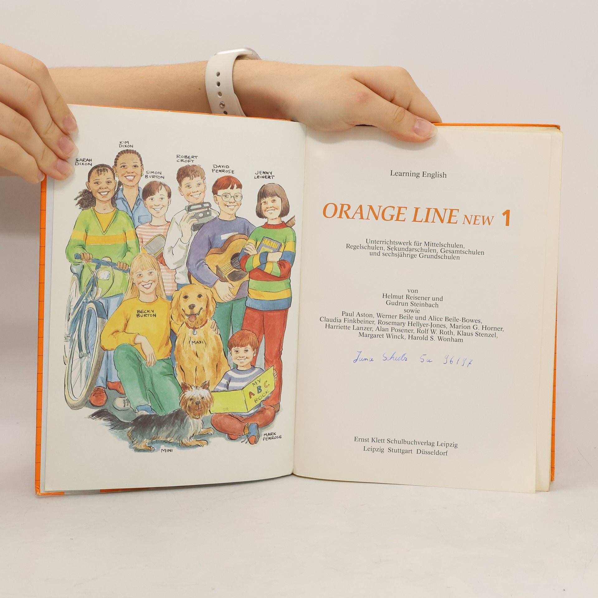 Helmut Reisener Learning English - Orange Line - New: Schülerbuch