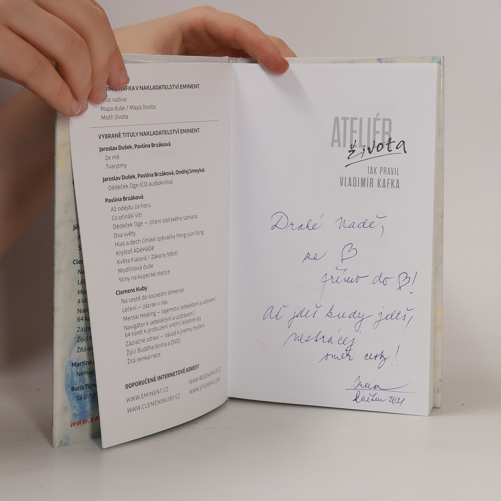Irena Nováková Kafková Ateliér života. Pátá dáma z Karnaku