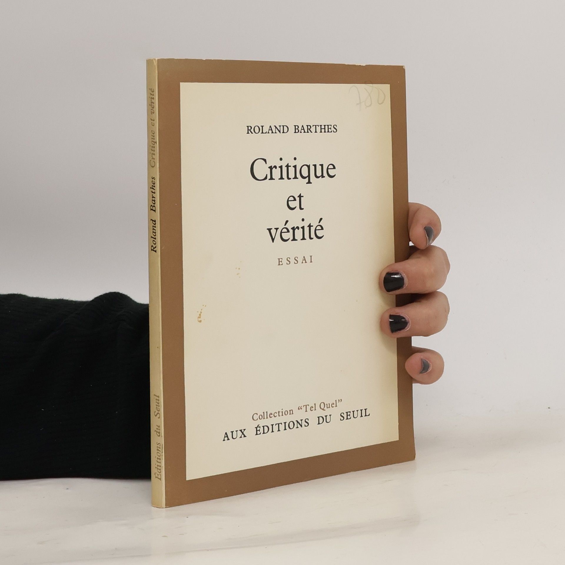 Roland Barthes Critique et vérité